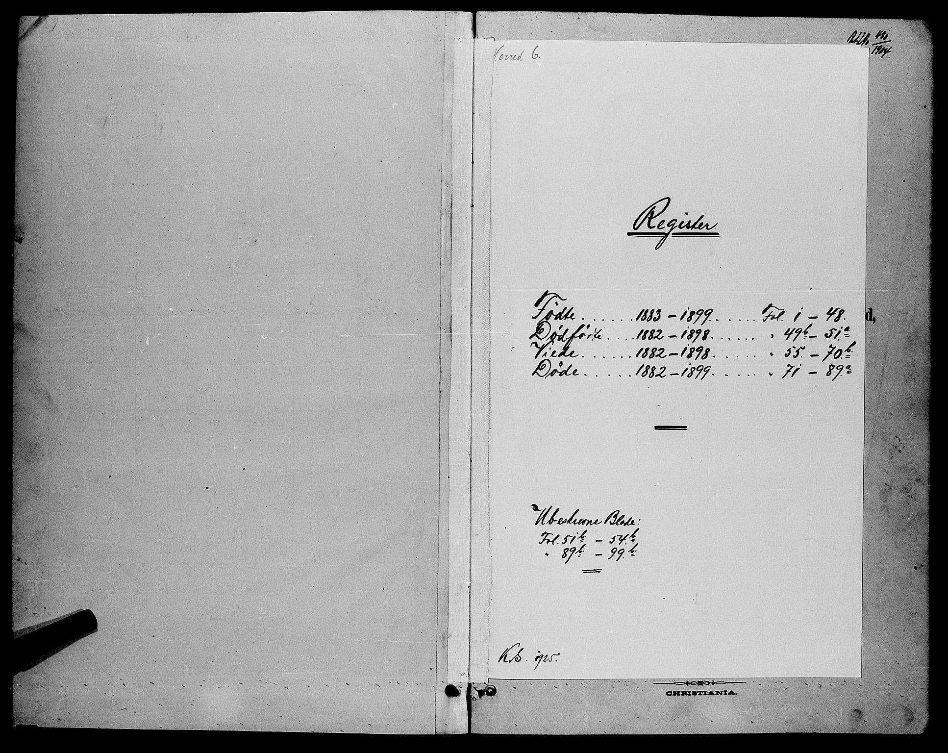 Herad sokneprestkontor, AV/SAK-1111-0018/F/Fb/Fba/L0004: Parish register (copy) no. B 4, 1882-1899