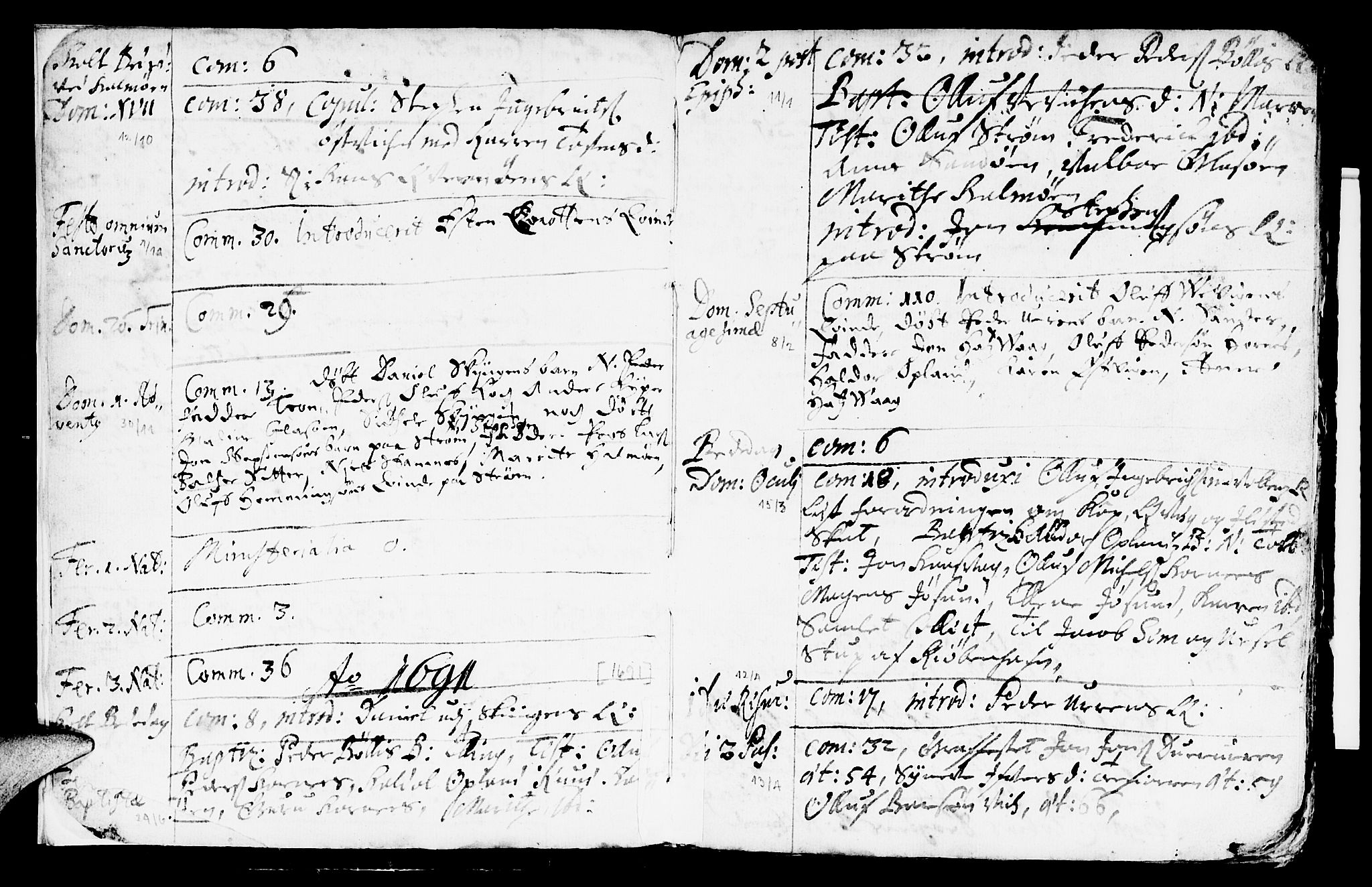 Ministerialprotokoller, klokkerbøker og fødselsregistre - Nord-Trøndelag, AV/SAT-A-1458/771/L0594: Parish register (official) no. 771A01, 1689-1738