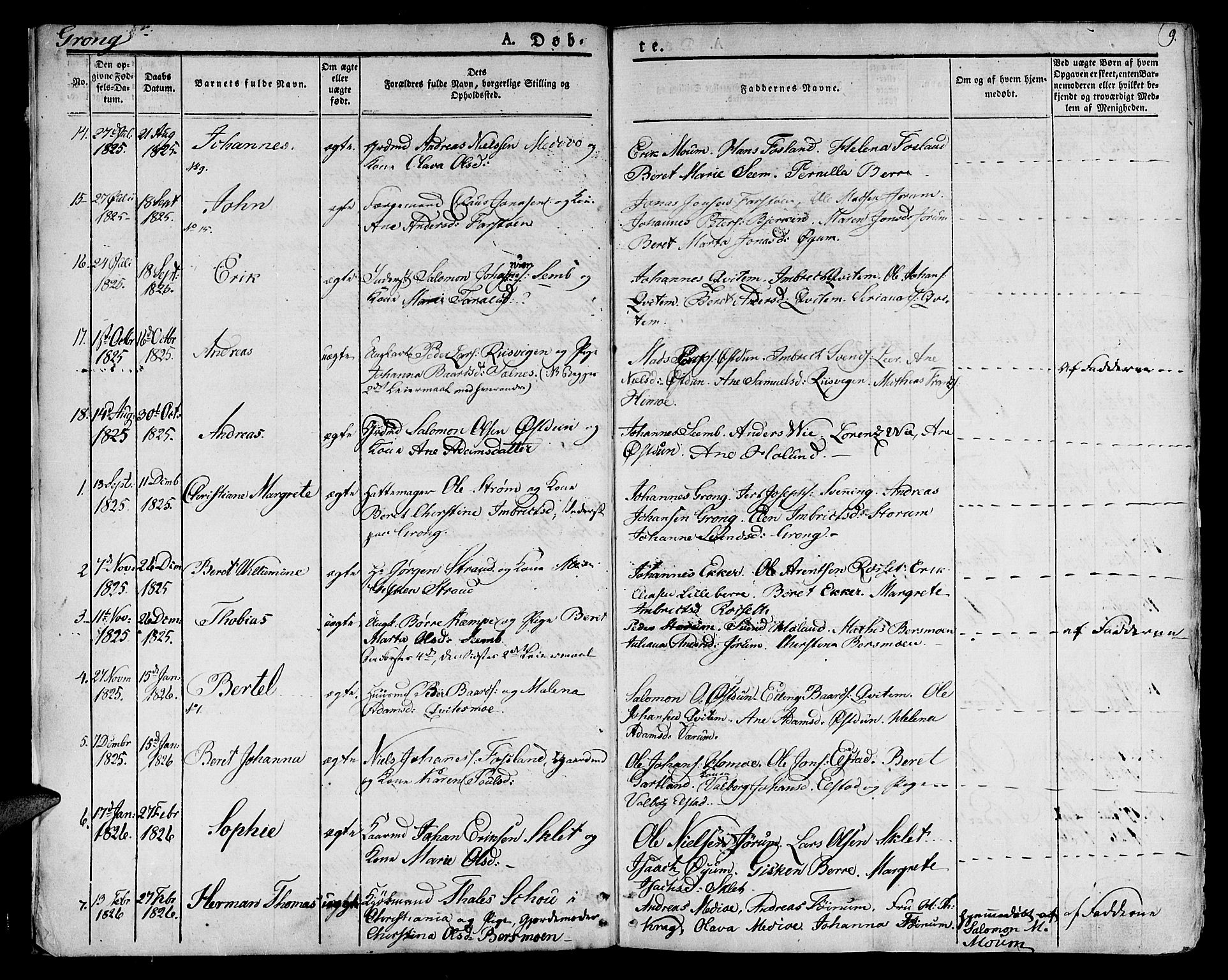 Ministerialprotokoller, klokkerbøker og fødselsregistre - Nord-Trøndelag, AV/SAT-A-1458/758/L0510: Parish register (official) no. 758A01 /1, 1821-1841, p. 9