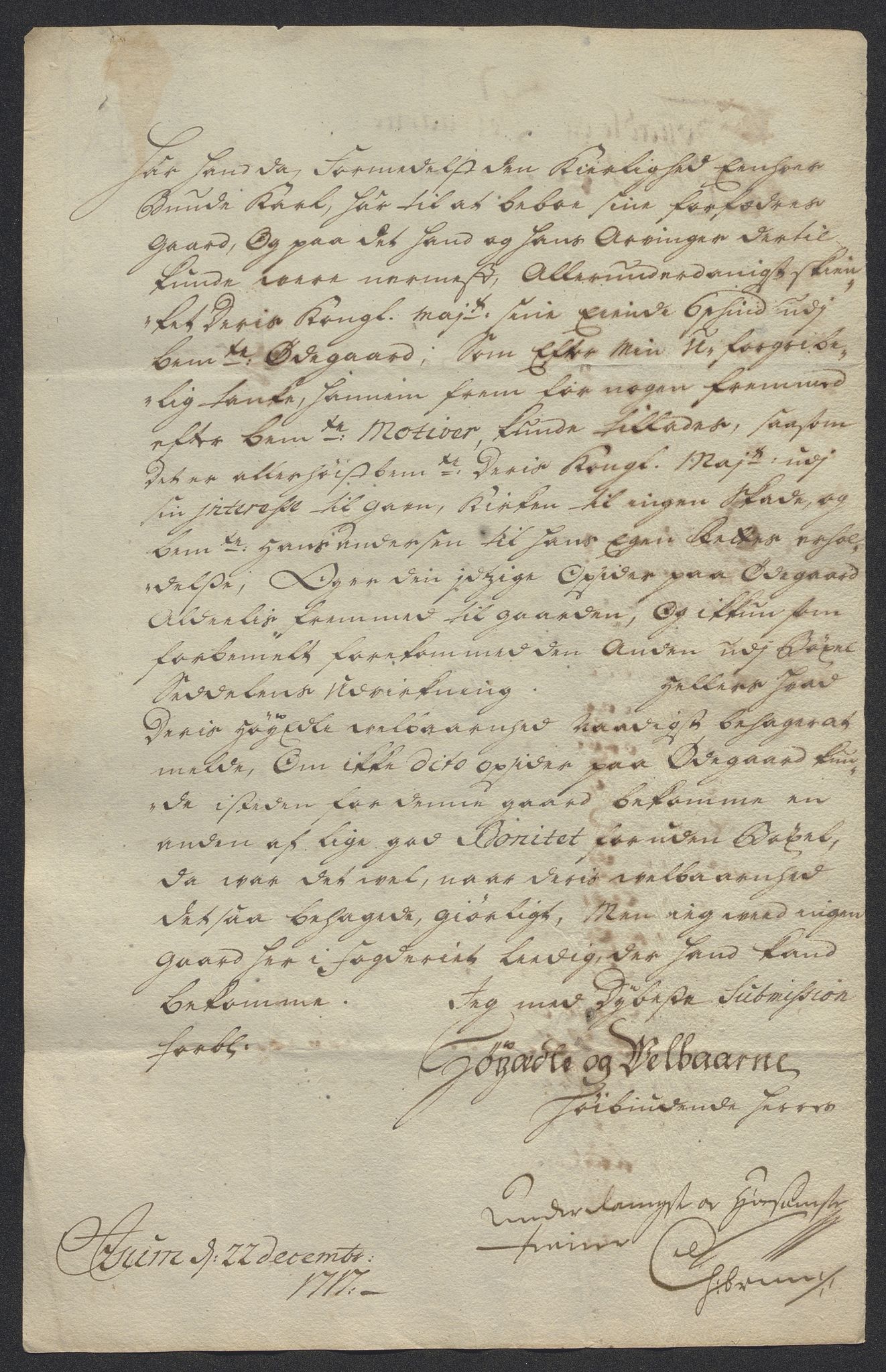 Kristiania stiftamt, AV/SAO-A-10386/E/Ed/Ede/L0006: Fogder, 1717, p. 48