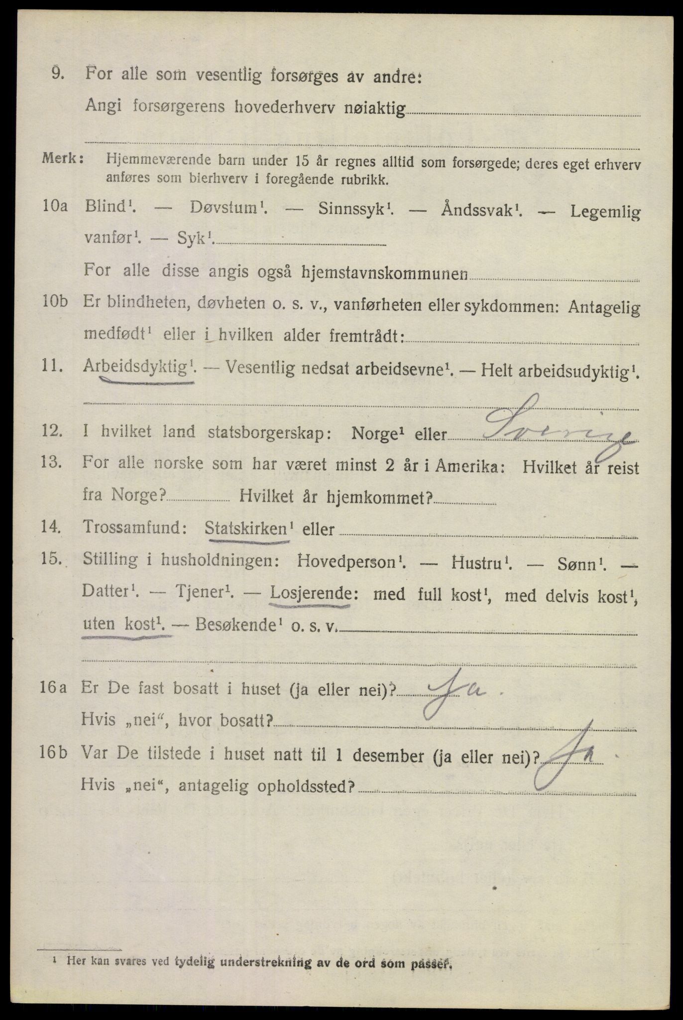 SAKO, 1920 census for Lier, 1920, p. 13695