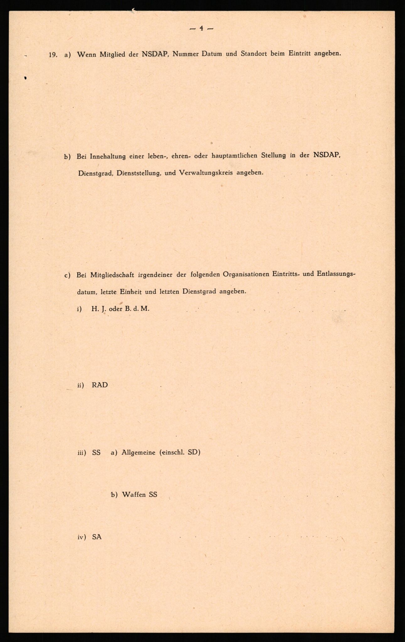 Forsvaret, Forsvarets overkommando II, AV/RA-RAFA-3915/D/Db/L0034: CI Questionaires. Tyske okkupasjonsstyrker i Norge. Tyskere., 1945-1946, p. 293