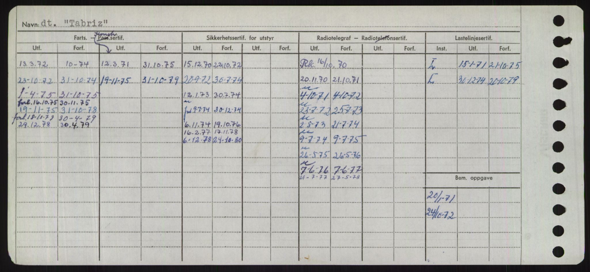 Sjøfartsdirektoratet med forløpere, Skipsmålingen, AV/RA-S-1627/H/Hd/L0038: Fartøy, T-Th, p. 44