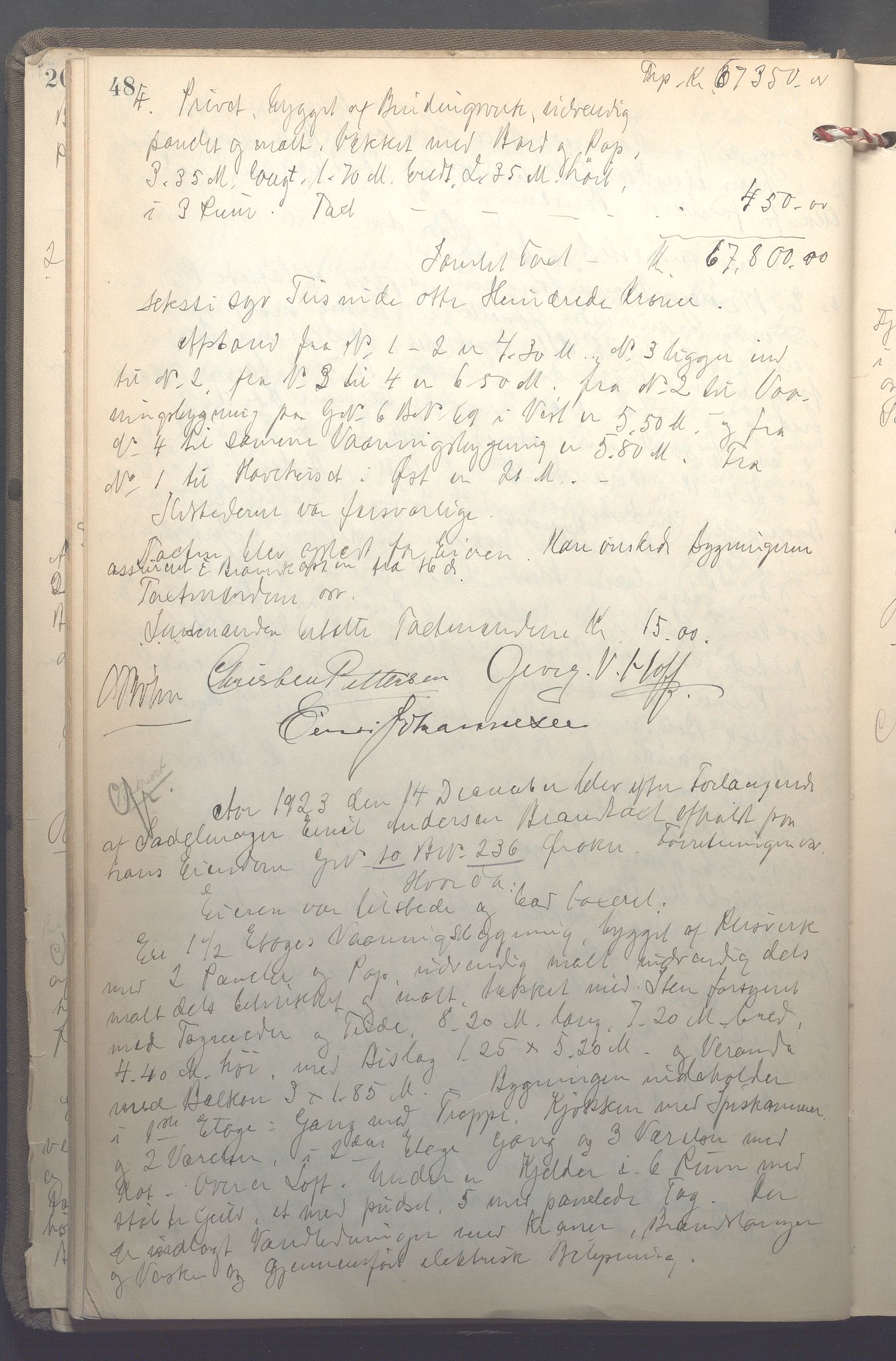 Lensmennene i Aker, OBA/A-10133/F/Fb/L0002: Branntakstprotokoll, 1922-1929, p. 48