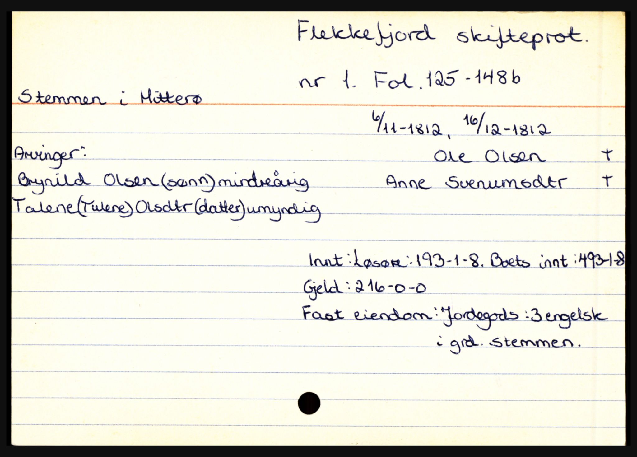 Flekkefjord sorenskriveri, AV/SAK-1221-0001/H, p. 1425