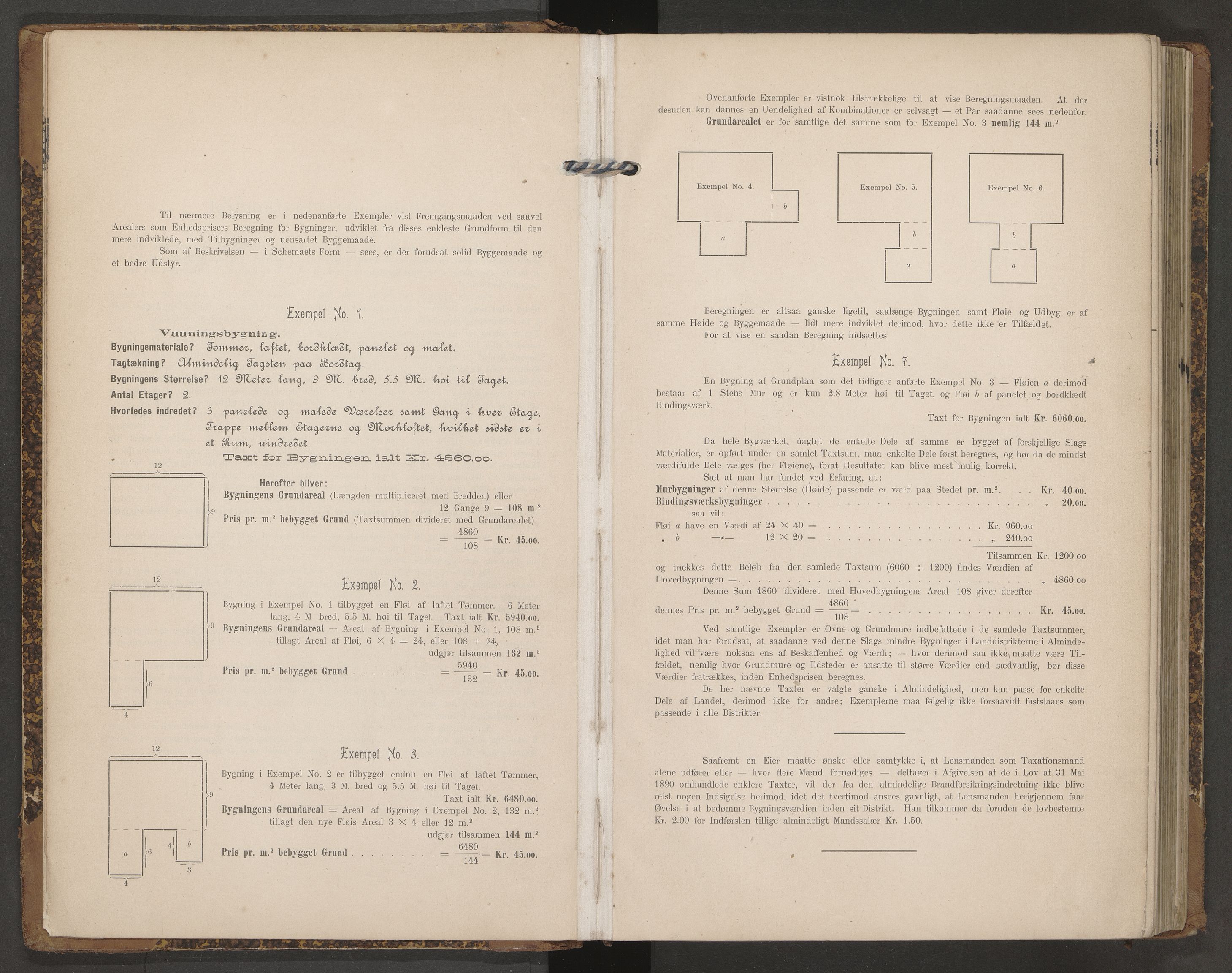 Tjølling lensmannskontor, AV/SAKO-A-16/Y/Yb/Ybb/L0002: Branntakstprotokoll, 1902-1910