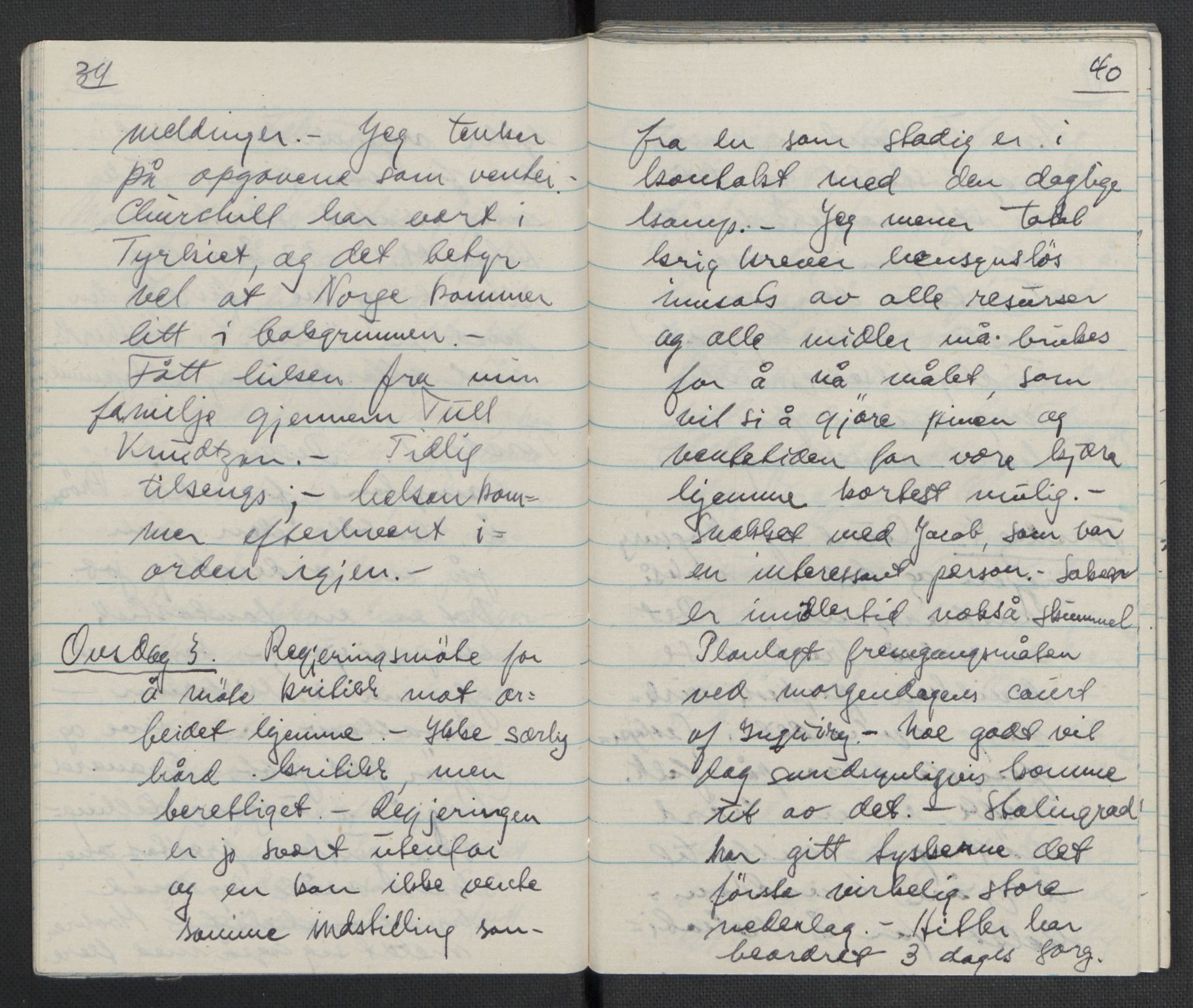 Tronstad, Leif, AV/RA-PA-0354/F/L0001: Dagbøker, 1941-1945, p. 372