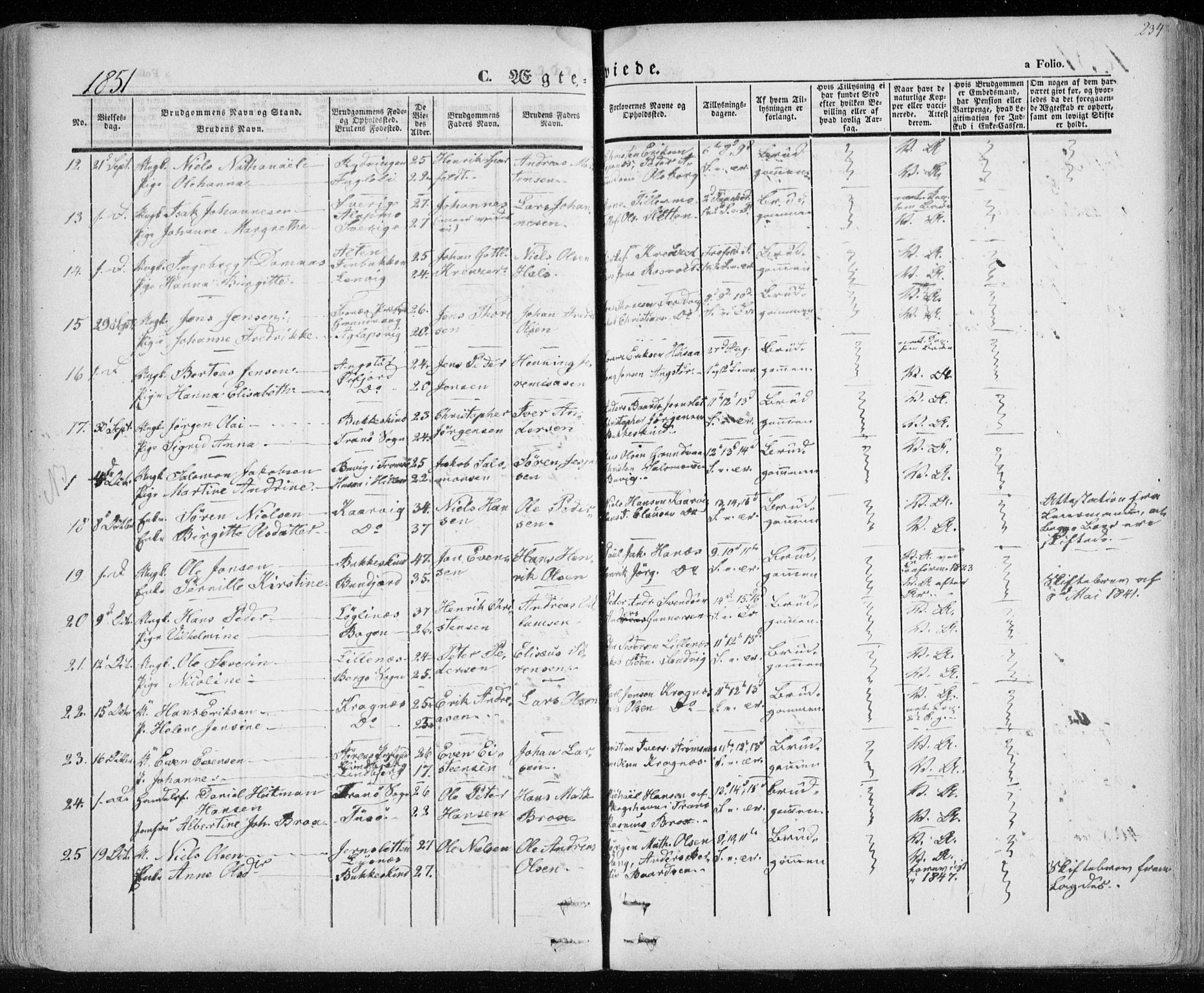 Lenvik sokneprestembete, SATØ/S-1310/H/Ha/Haa/L0006kirke: Parish register (official) no. 6, 1845-1854, p. 234