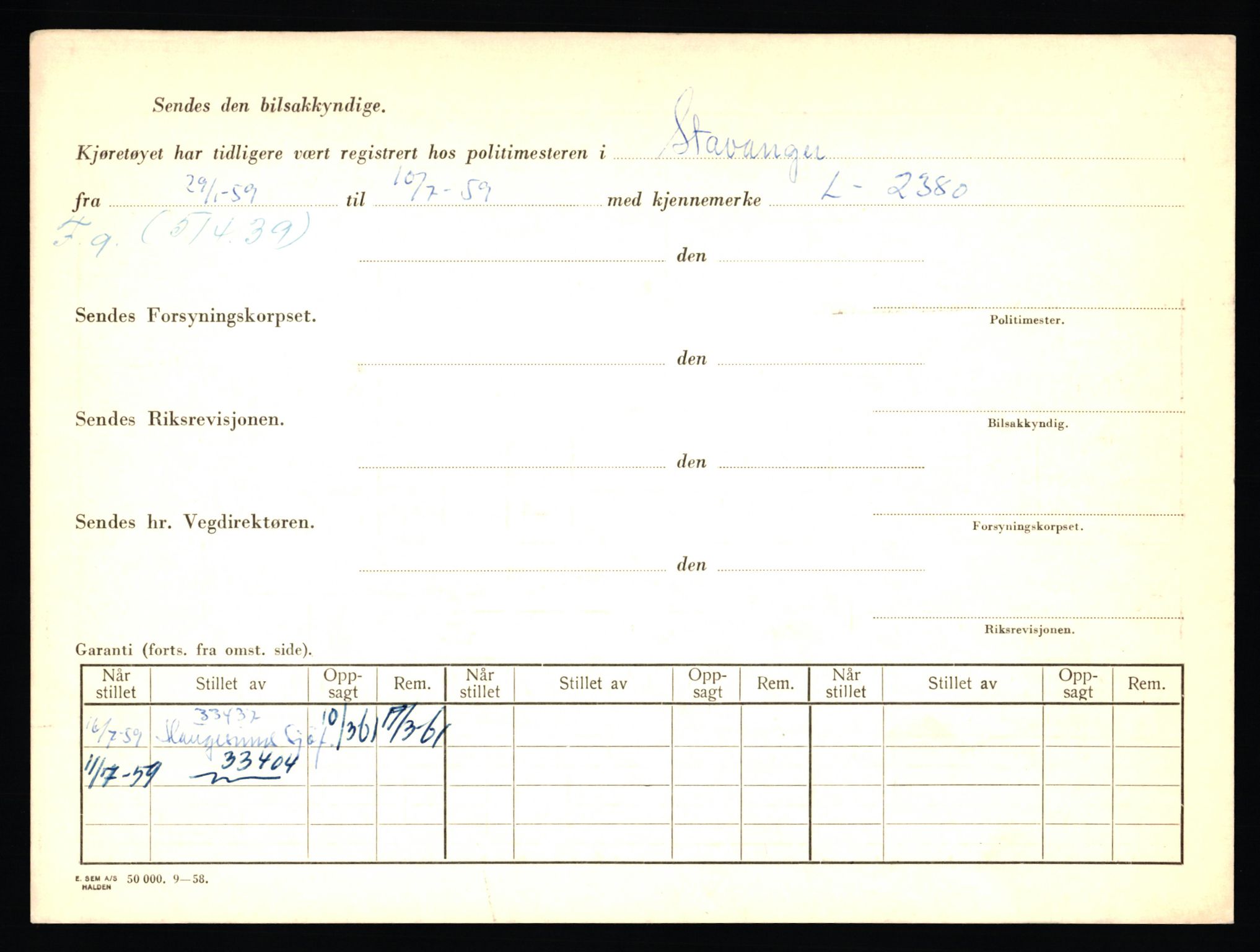 Stavanger trafikkstasjon, AV/SAST-A-101942/0/F/L0037: L-20500 - L-21499, 1930-1971, p. 592