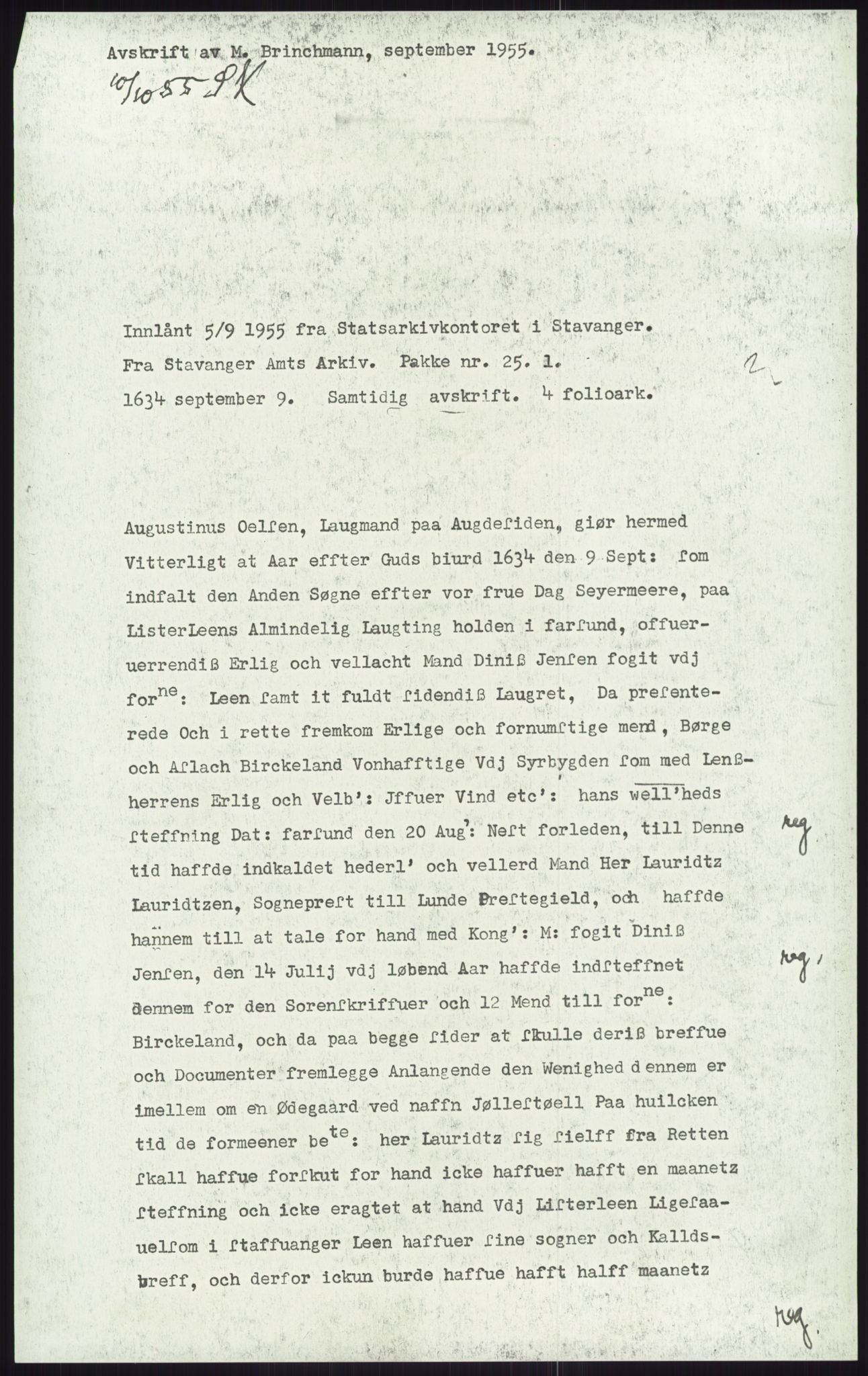 Samlinger til kildeutgivelse, Diplomavskriftsamlingen, AV/RA-EA-4053/H/Ha, p. 3066