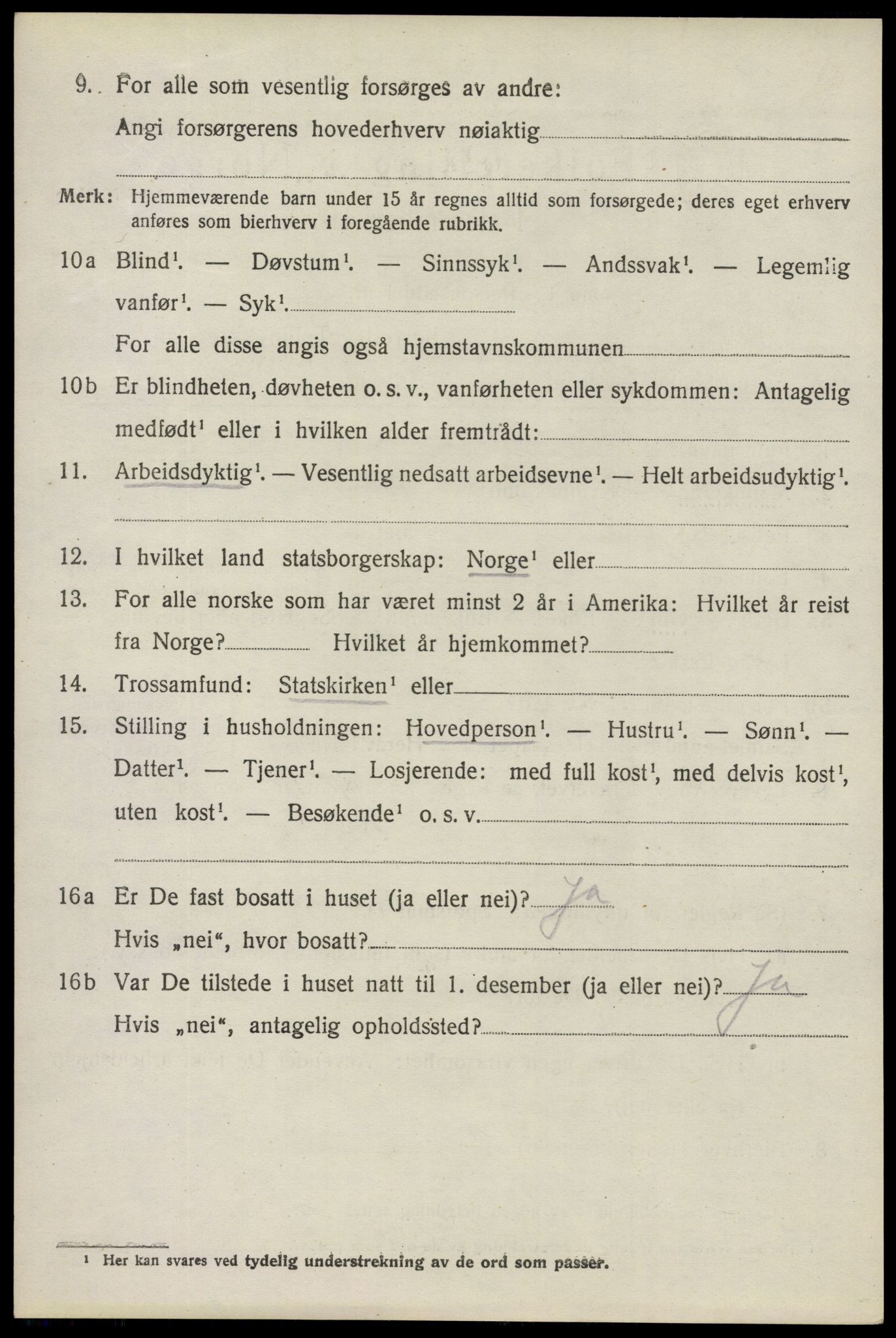 SAO, 1920 census for Tune, 1920, p. 18273