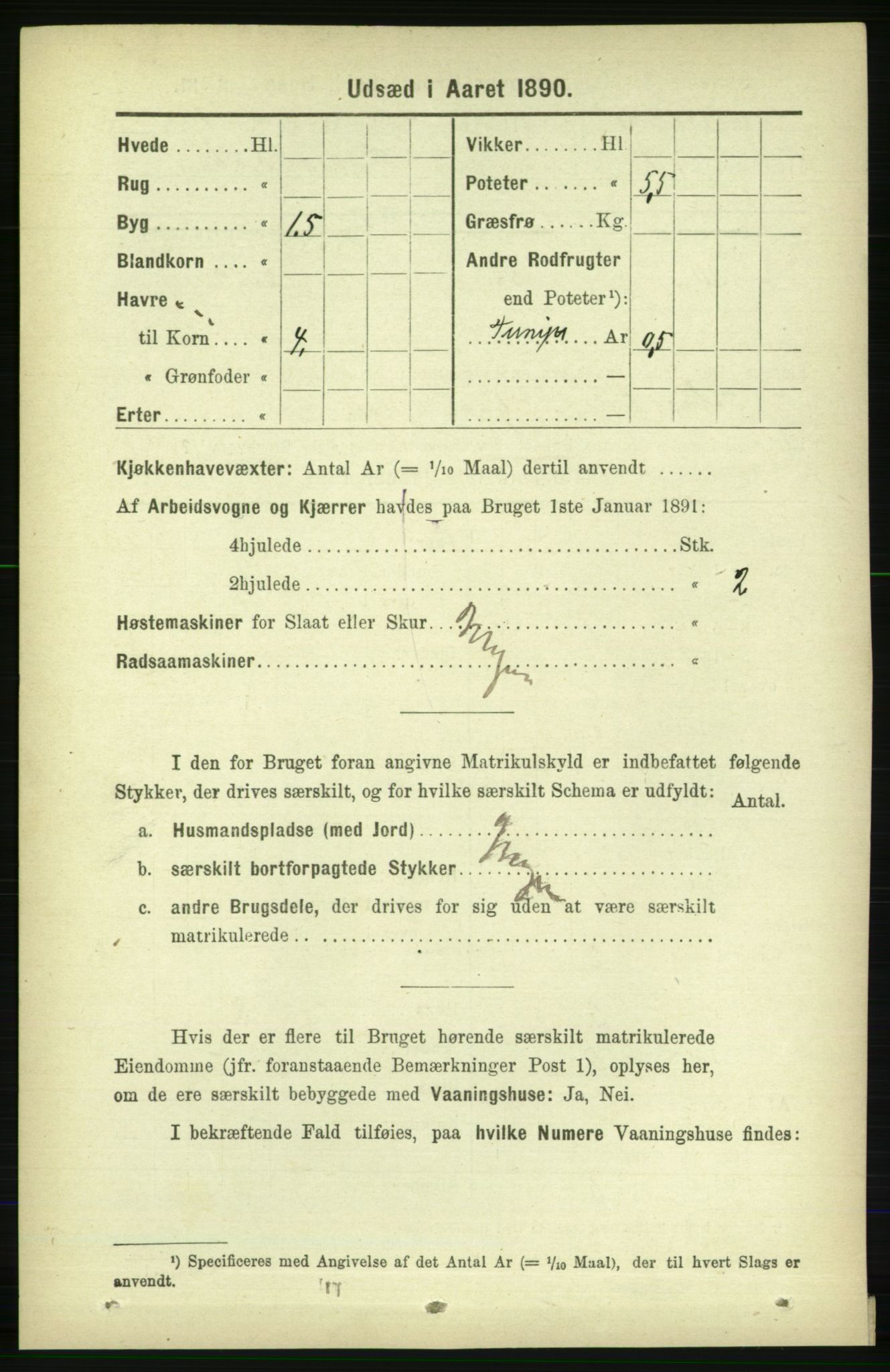 RA, 1891 census for 1727 Beitstad, 1891, p. 6830