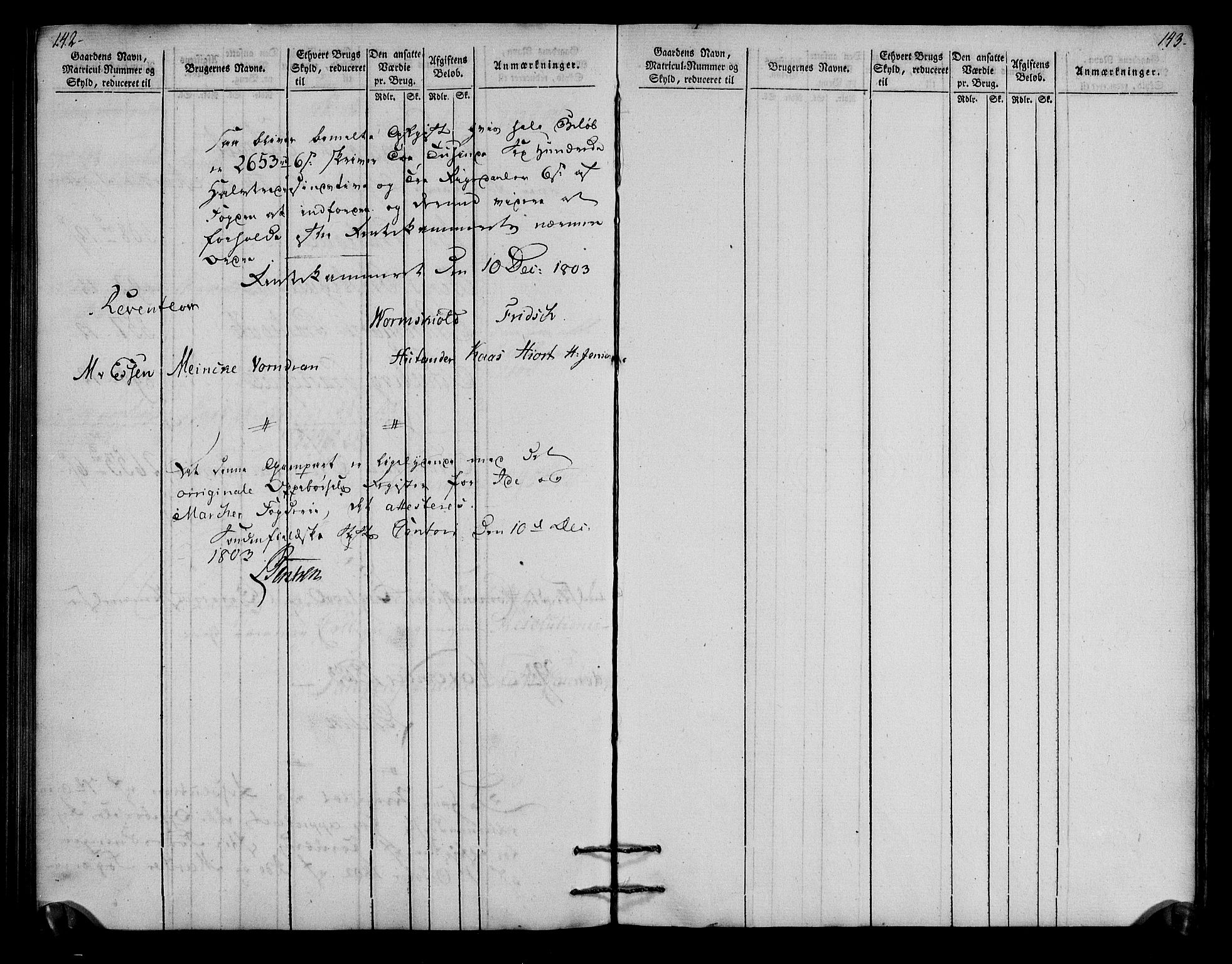 Rentekammeret inntil 1814, Realistisk ordnet avdeling, AV/RA-EA-4070/N/Ne/Nea/L0006: Idd og Marker fogderi. Oppebørselsregister, 1803, p. 74