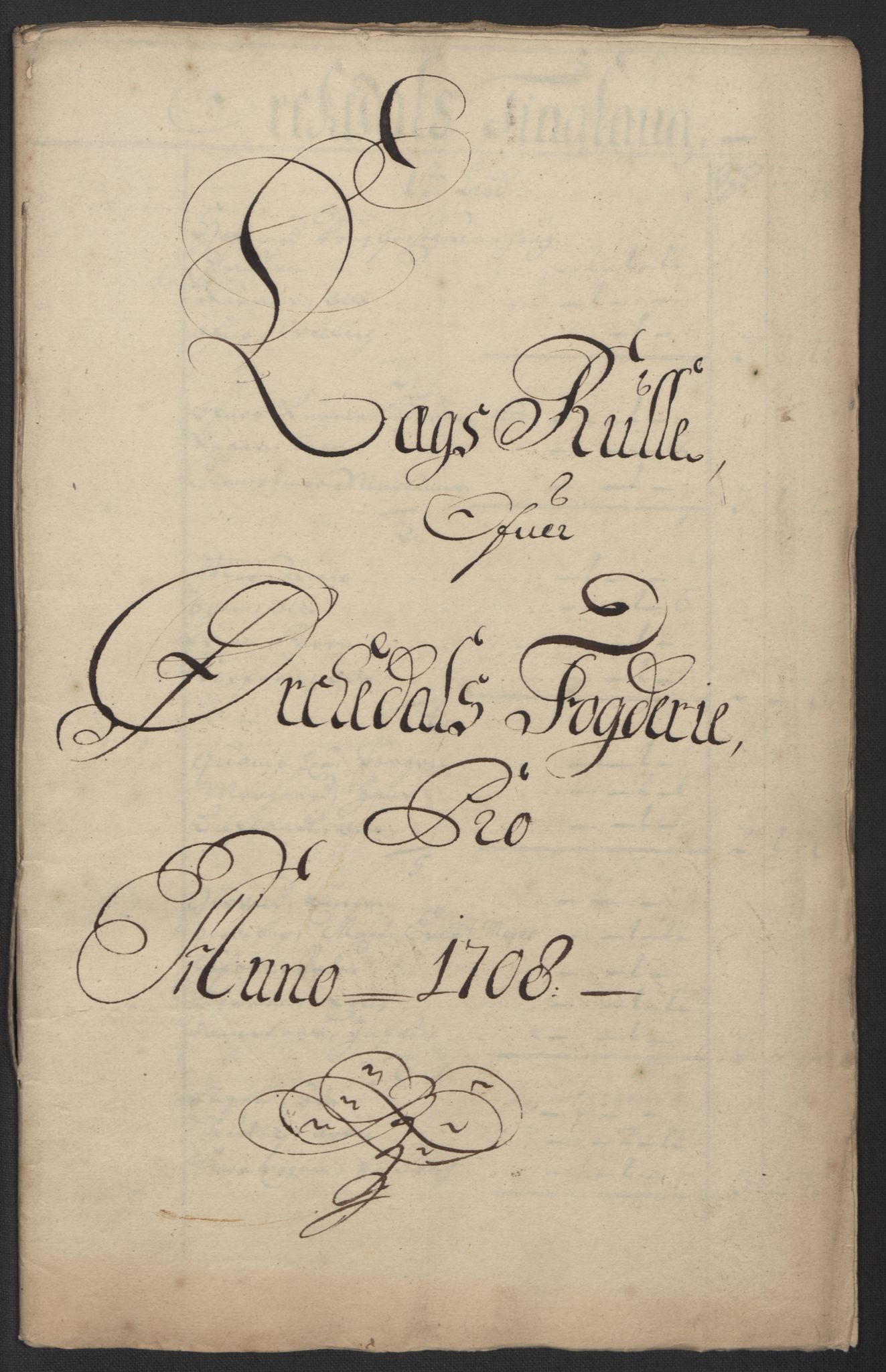 Rentekammeret inntil 1814, Reviderte regnskaper, Fogderegnskap, AV/RA-EA-4092/R60/L3958: Fogderegnskap Orkdal og Gauldal, 1708, p. 156