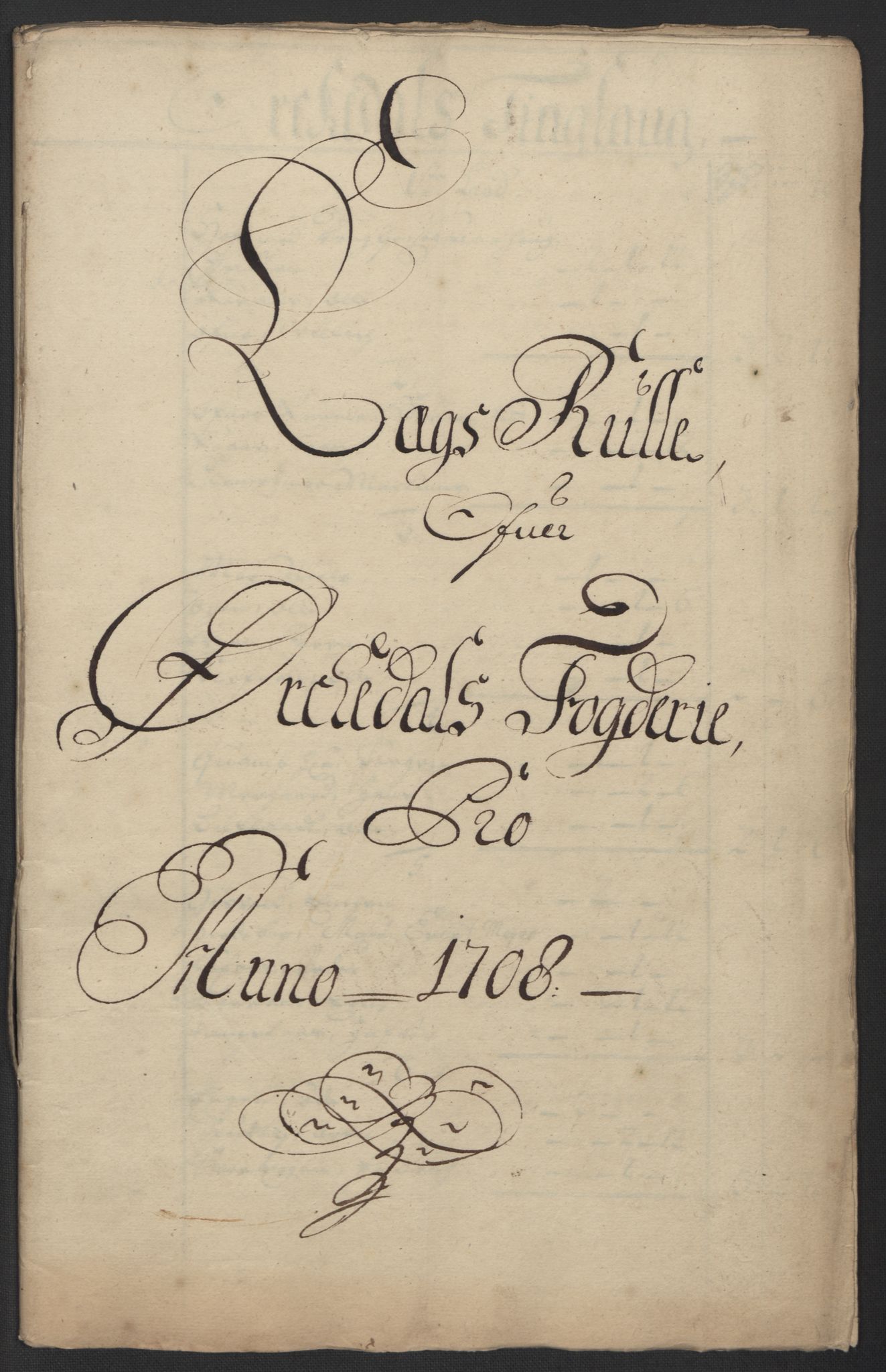 Rentekammeret inntil 1814, Reviderte regnskaper, Fogderegnskap, RA/EA-4092/R60/L3958: Fogderegnskap Orkdal og Gauldal, 1708, p. 156