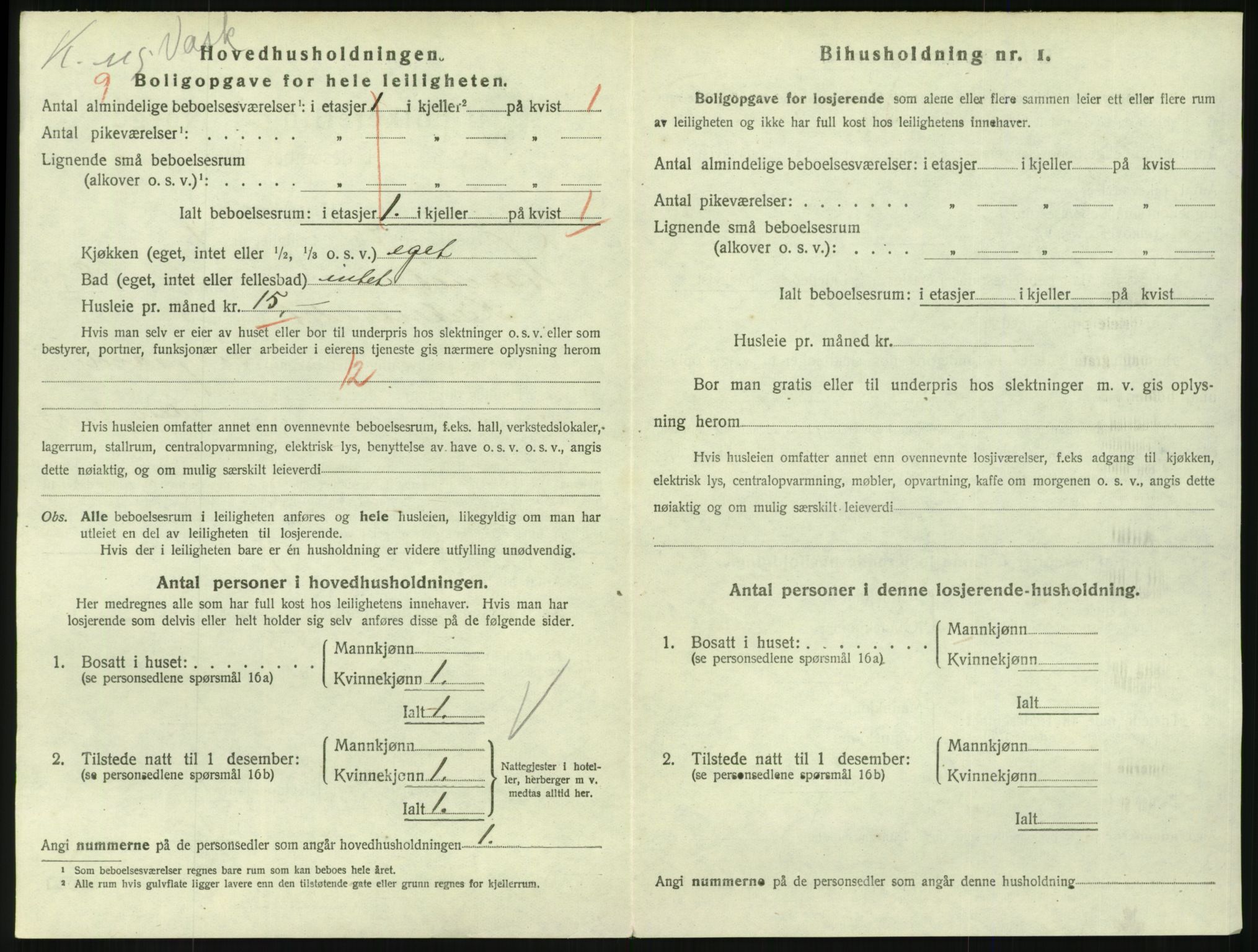 SAKO, 1920 census for Larvik, 1920, p. 6827