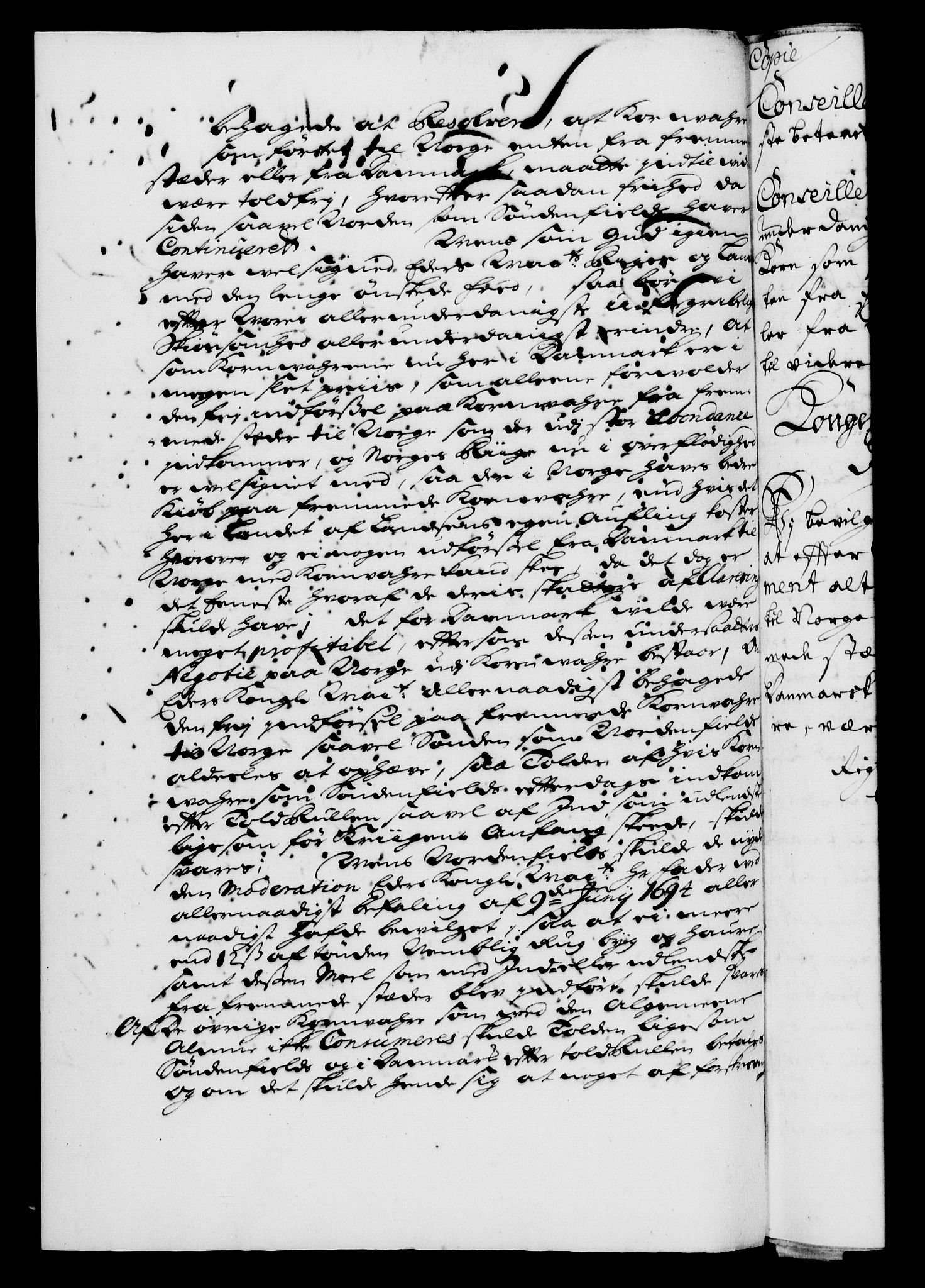Rentekammeret, Kammerkanselliet, RA/EA-3111/G/Gf/Gfa/L0004: Norsk relasjons- og resolusjonsprotokoll (merket RK 52.4), 1721, p. 1325