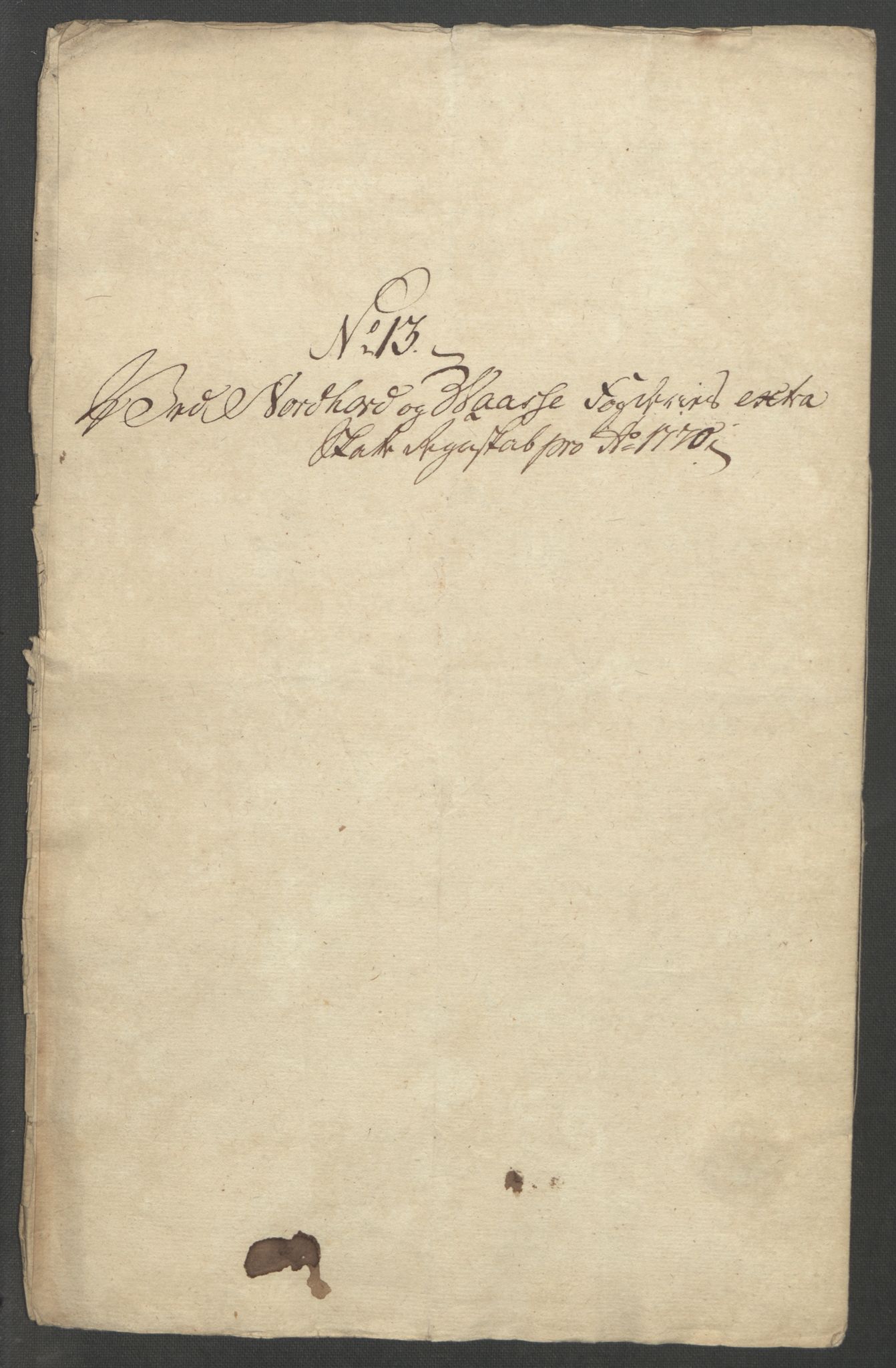 Rentekammeret inntil 1814, Reviderte regnskaper, Fogderegnskap, AV/RA-EA-4092/R51/L3303: Ekstraskatten Nordhordland og Voss, 1762-1772, p. 431