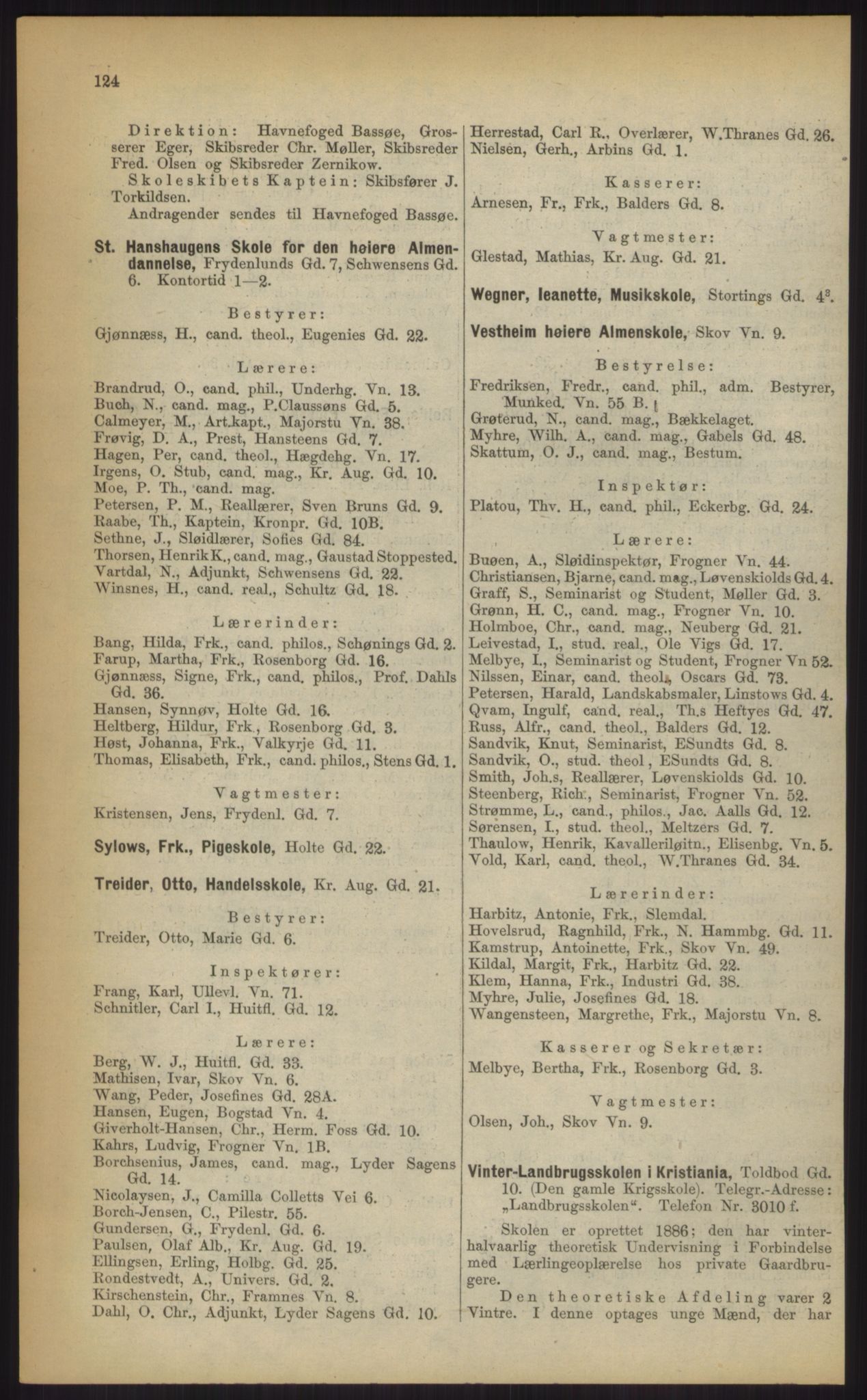 Kristiania/Oslo adressebok, PUBL/-, 1903, p. 124