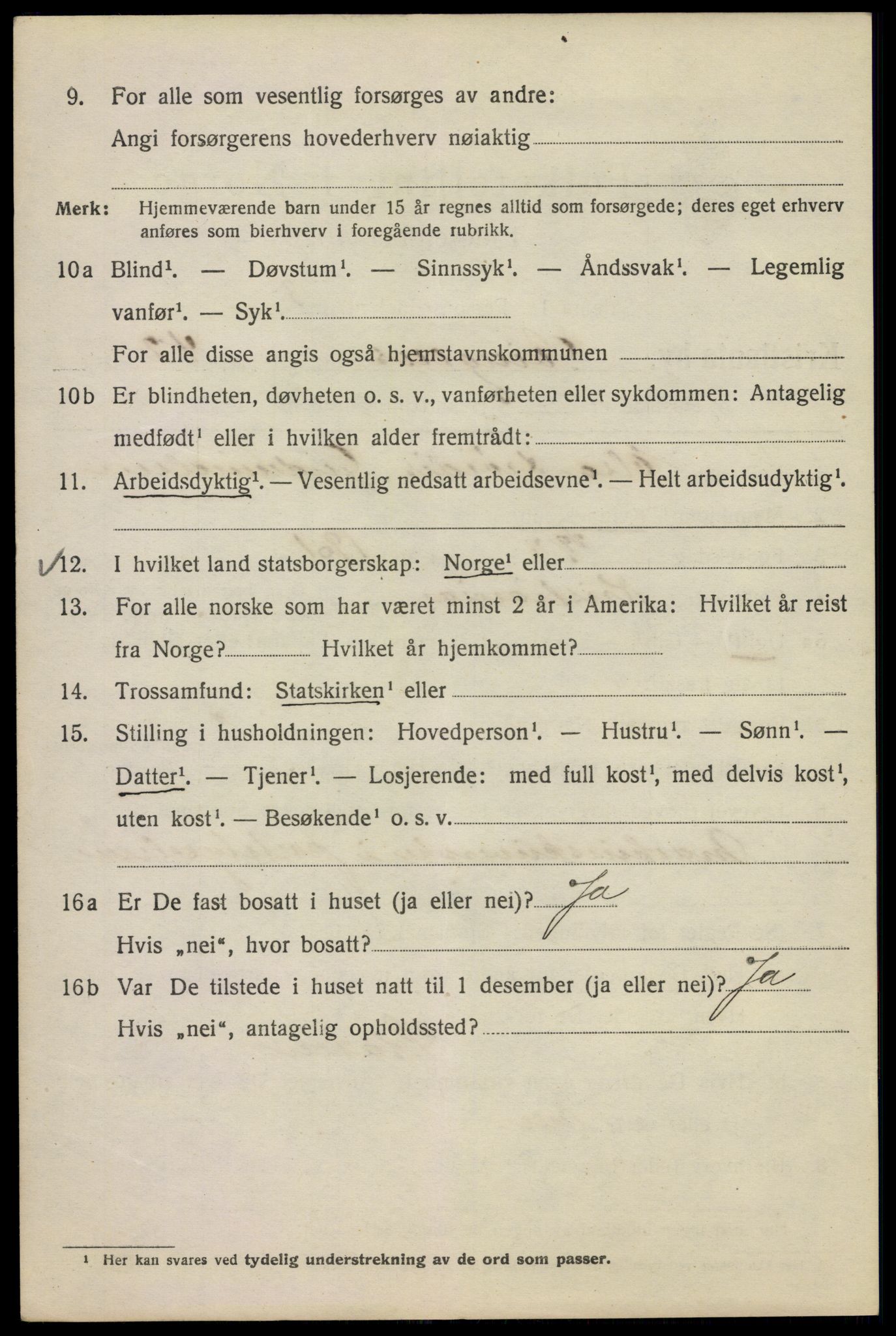 SAO, 1920 census for Kristiania, 1920, p. 560516