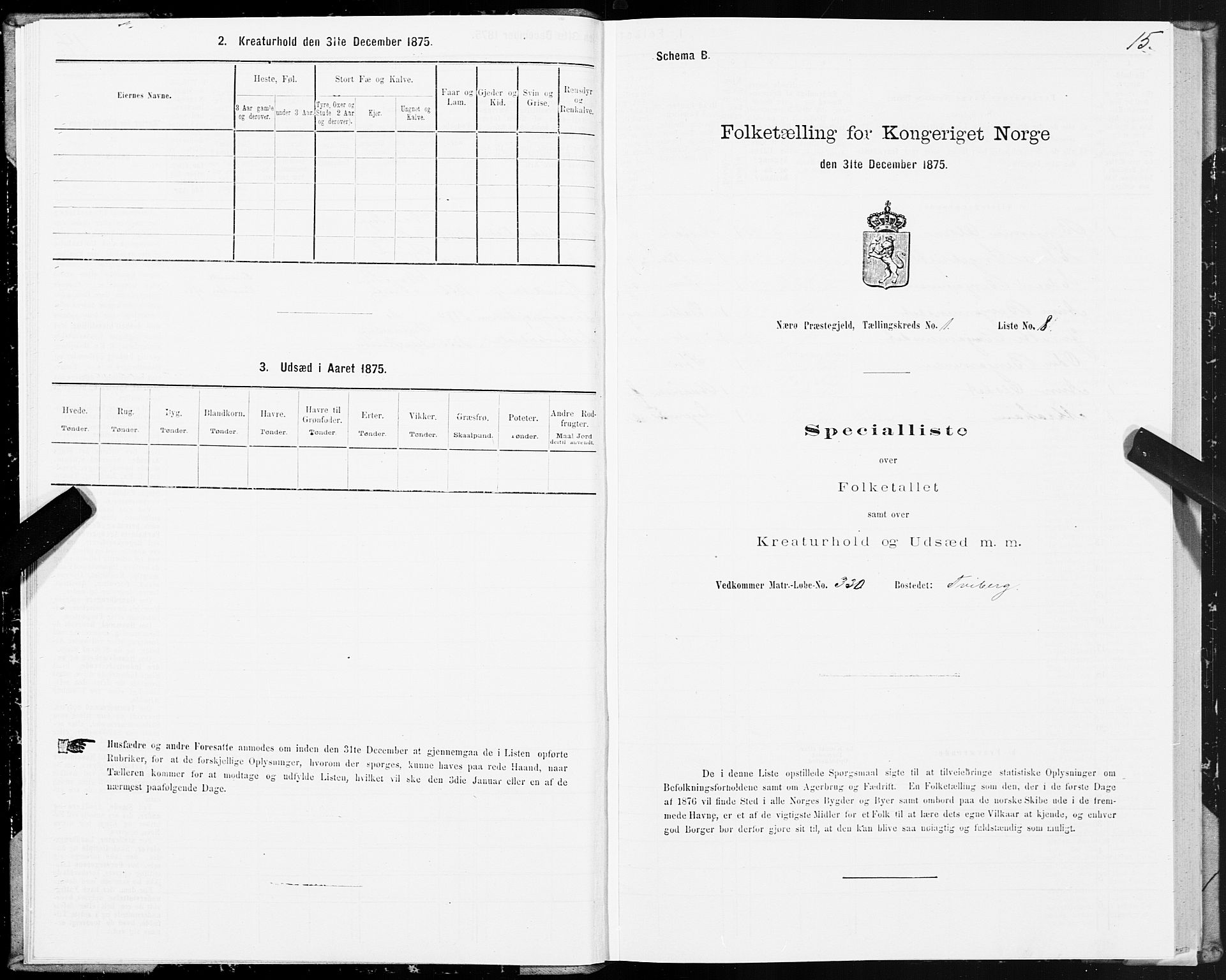 SAT, 1875 census for 1751P Nærøy, 1875, p. 1015