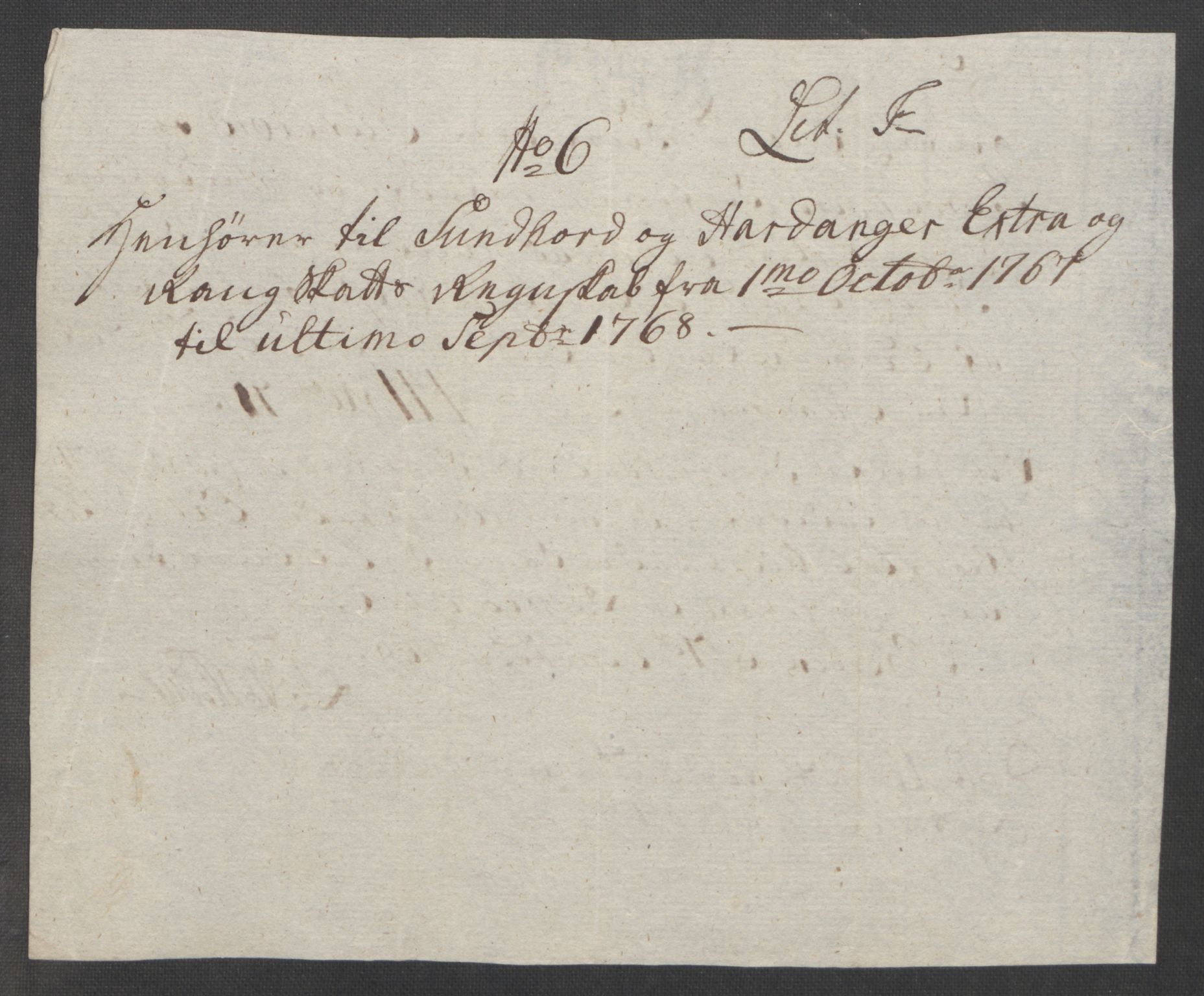 Rentekammeret inntil 1814, Reviderte regnskaper, Fogderegnskap, AV/RA-EA-4092/R48/L3136: Ekstraskatten Sunnhordland og Hardanger, 1762-1772, p. 173