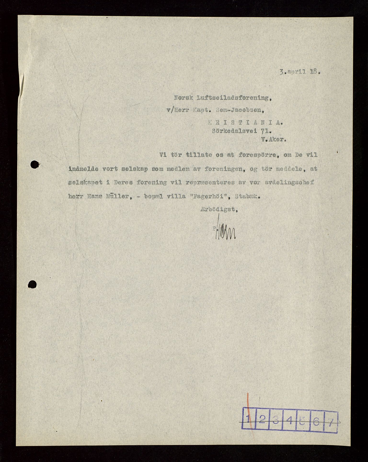 Pa 1521 - A/S Norske Shell, AV/SAST-A-101915/E/Ea/Eaa/L0003: Sjefskorrespondanse, 1918, p. 181