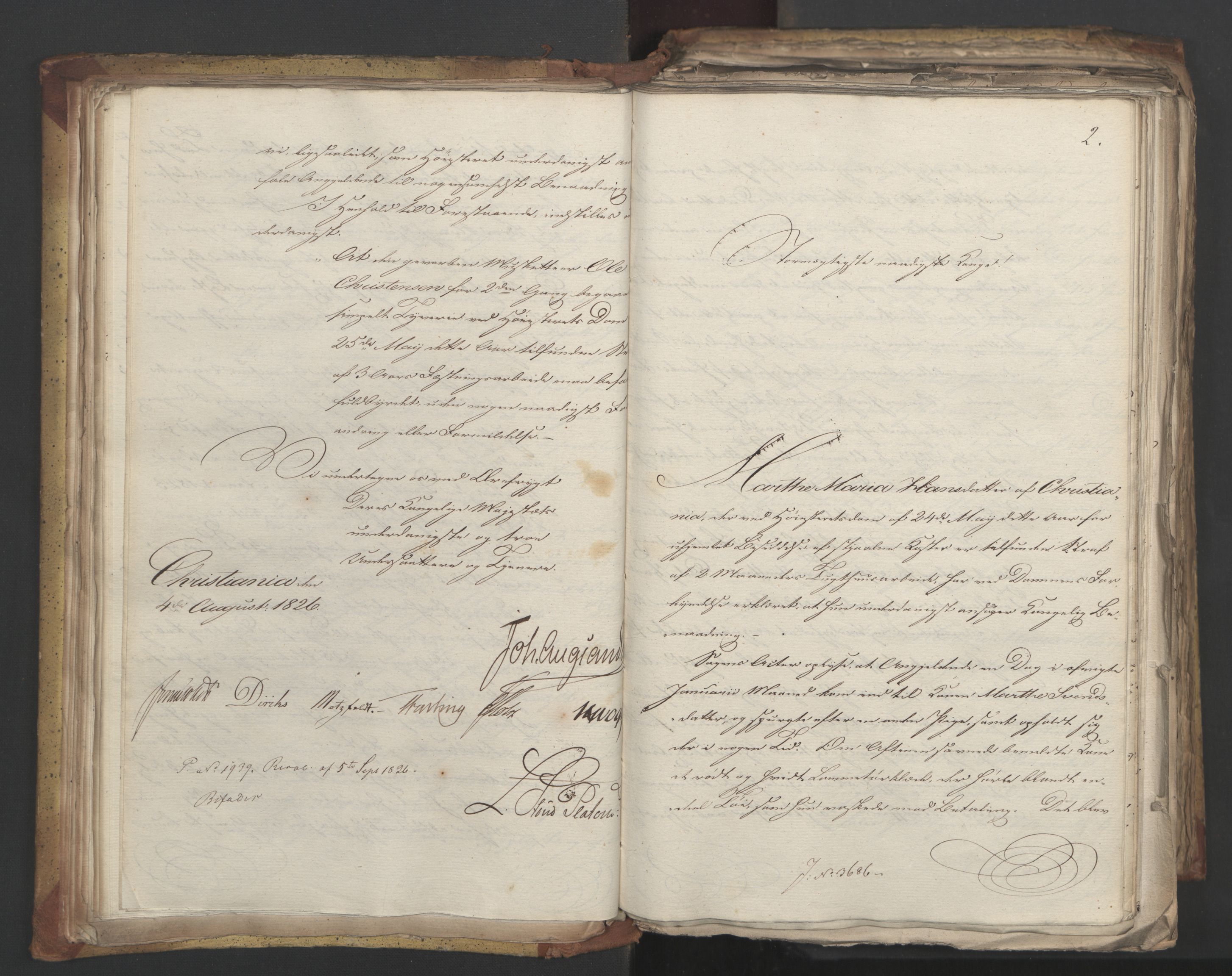 Statsrådsavdelingen i Stockholm, AV/RA-S-1003/D/Da/L0048: Regjeringsinnstillinger nr. 3600-3859, 1826, p. 68