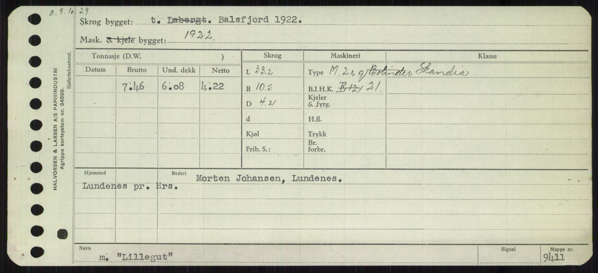 Sjøfartsdirektoratet med forløpere, Skipsmålingen, AV/RA-S-1627/H/Ha/L0003/0002: Fartøy, Hilm-Mar / Fartøy, Kom-Mar, p. 473