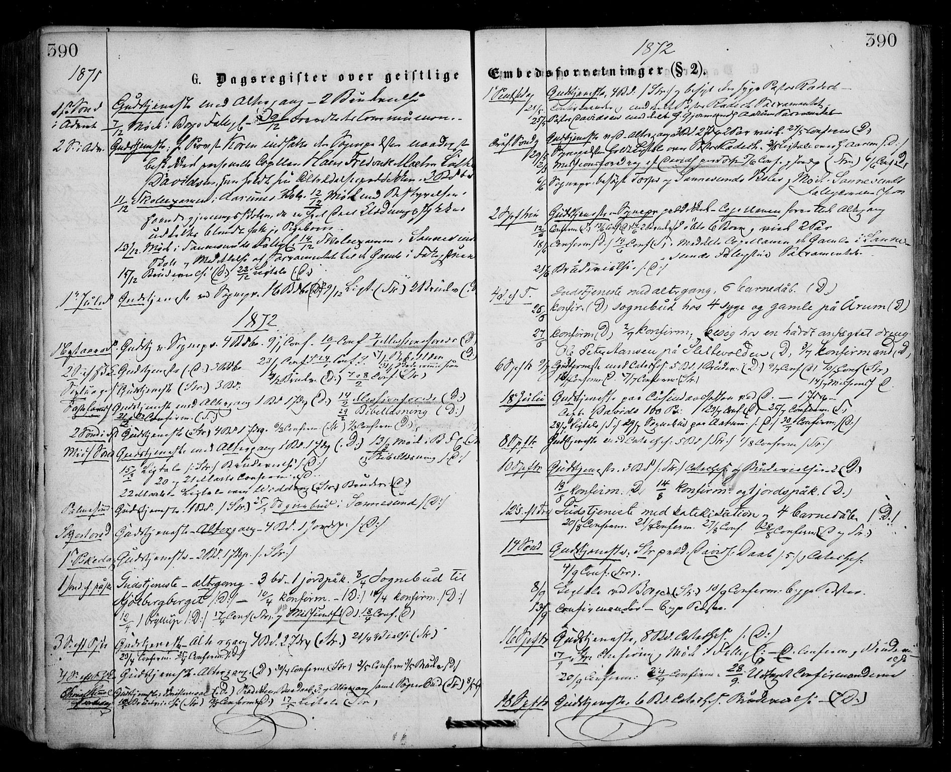 Borge prestekontor Kirkebøker, SAO/A-10903/F/Fa/L0006: Parish register (official) no. I 6, 1861-1874, p. 390