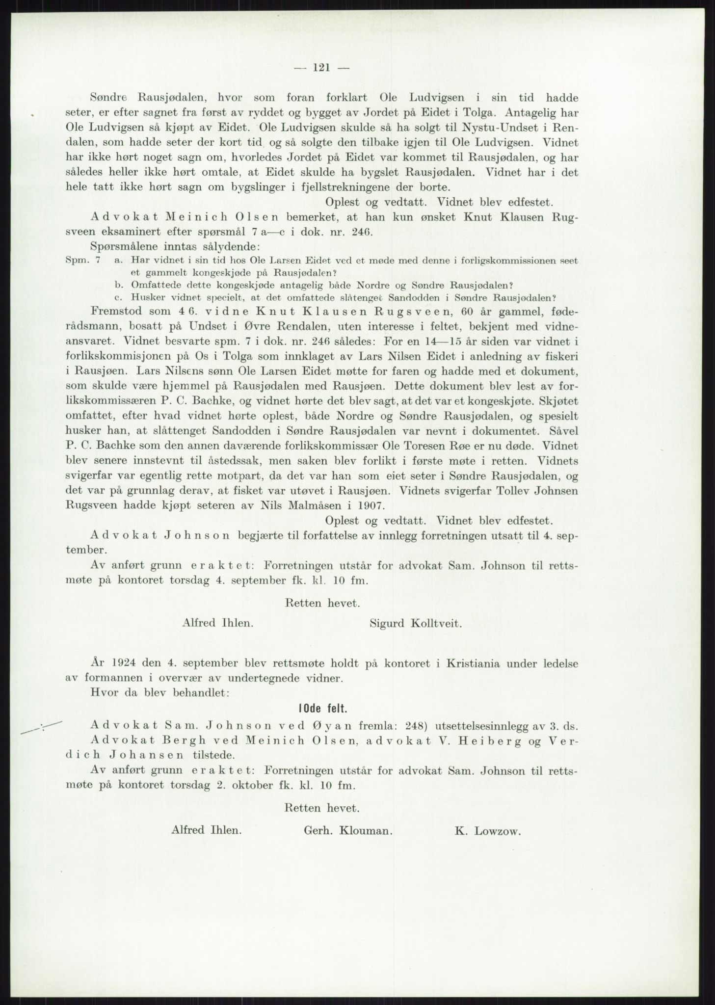 Høyfjellskommisjonen, AV/RA-S-1546/X/Xa/L0001: Nr. 1-33, 1909-1953, p. 4392