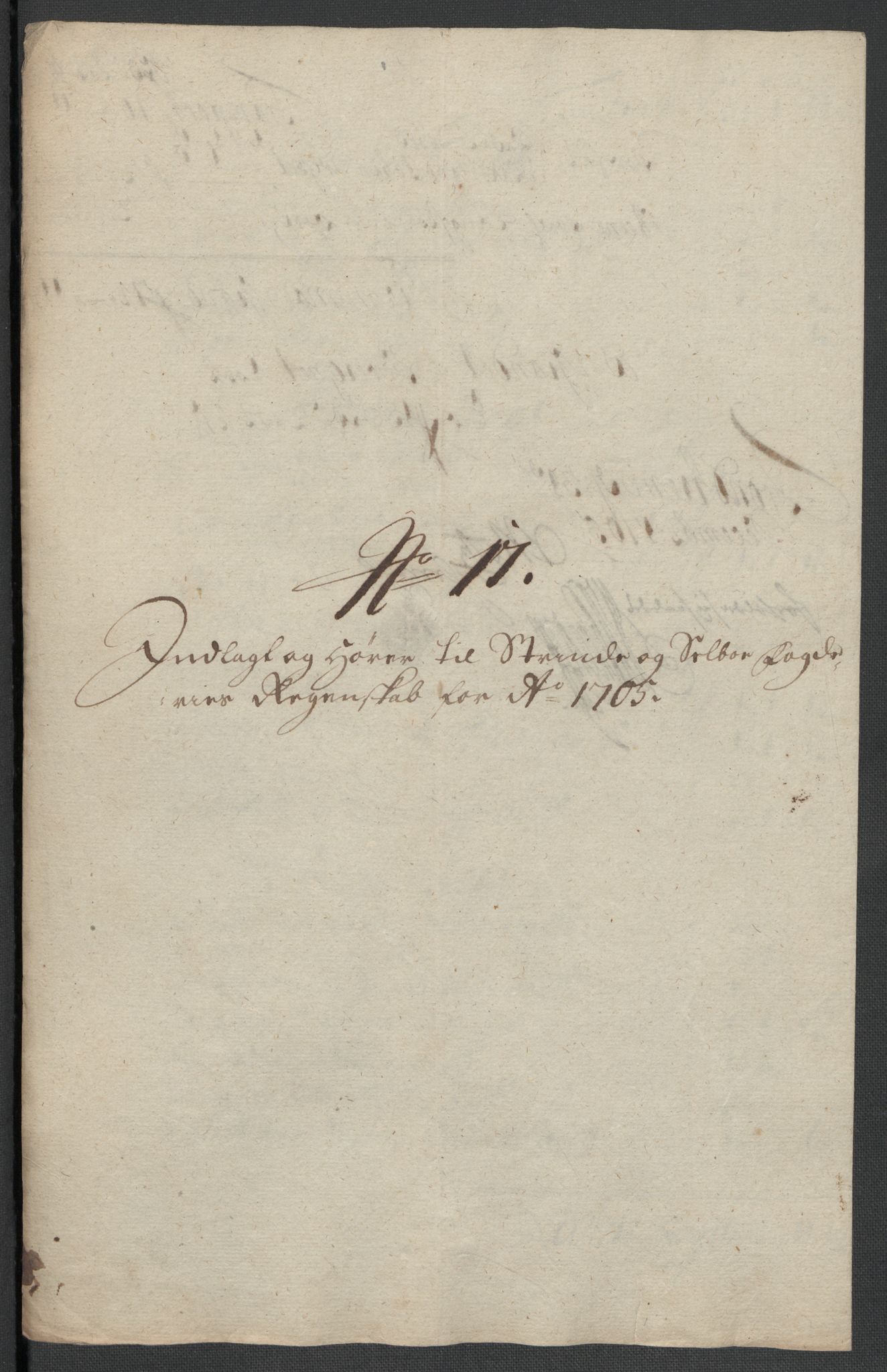 Rentekammeret inntil 1814, Reviderte regnskaper, Fogderegnskap, AV/RA-EA-4092/R61/L4109: Fogderegnskap Strinda og Selbu, 1704-1706, p. 453