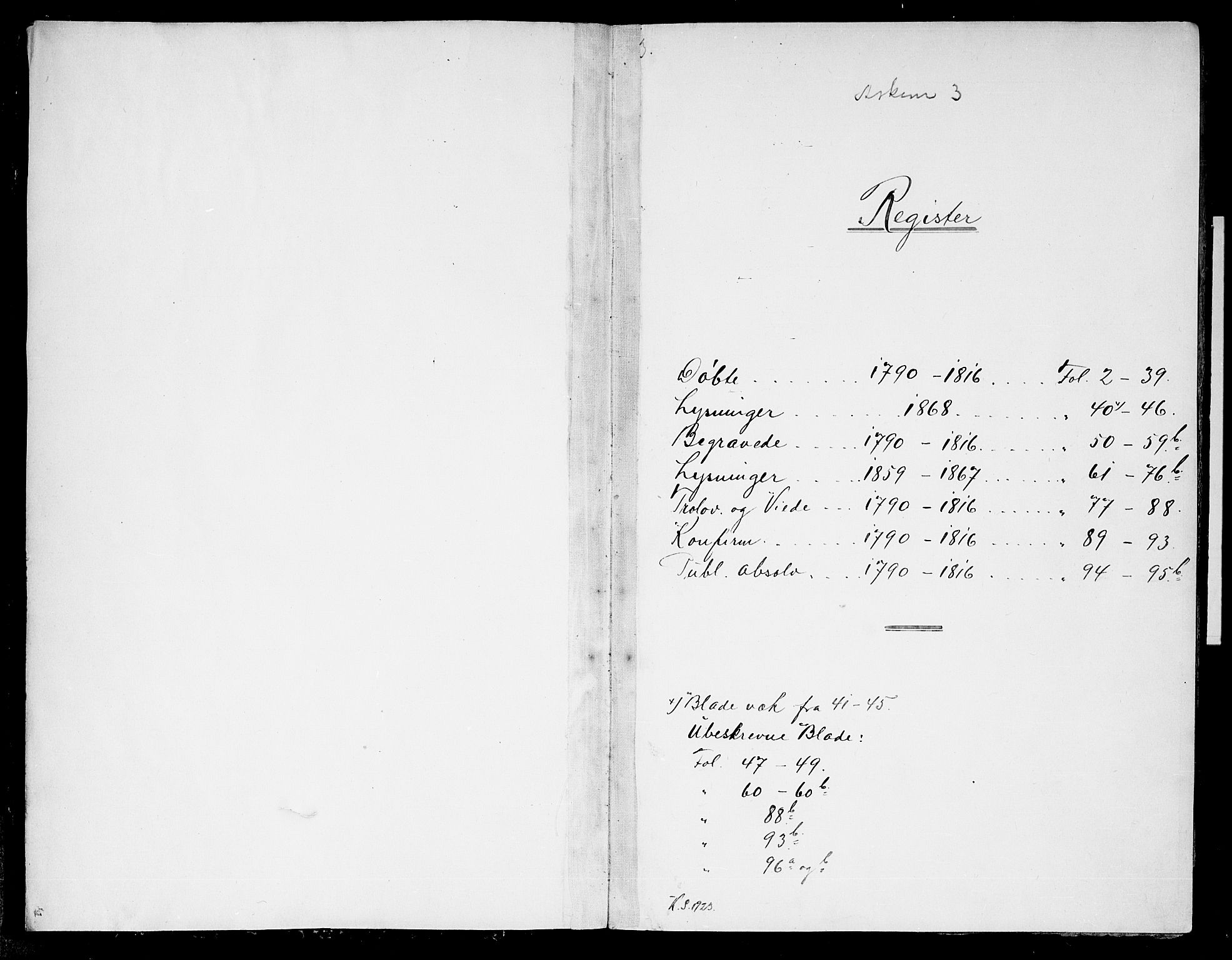 Askim prestekontor Kirkebøker, AV/SAO-A-10900/F/Fa/L0003: Parish register (official) no. 3, 1790-1816