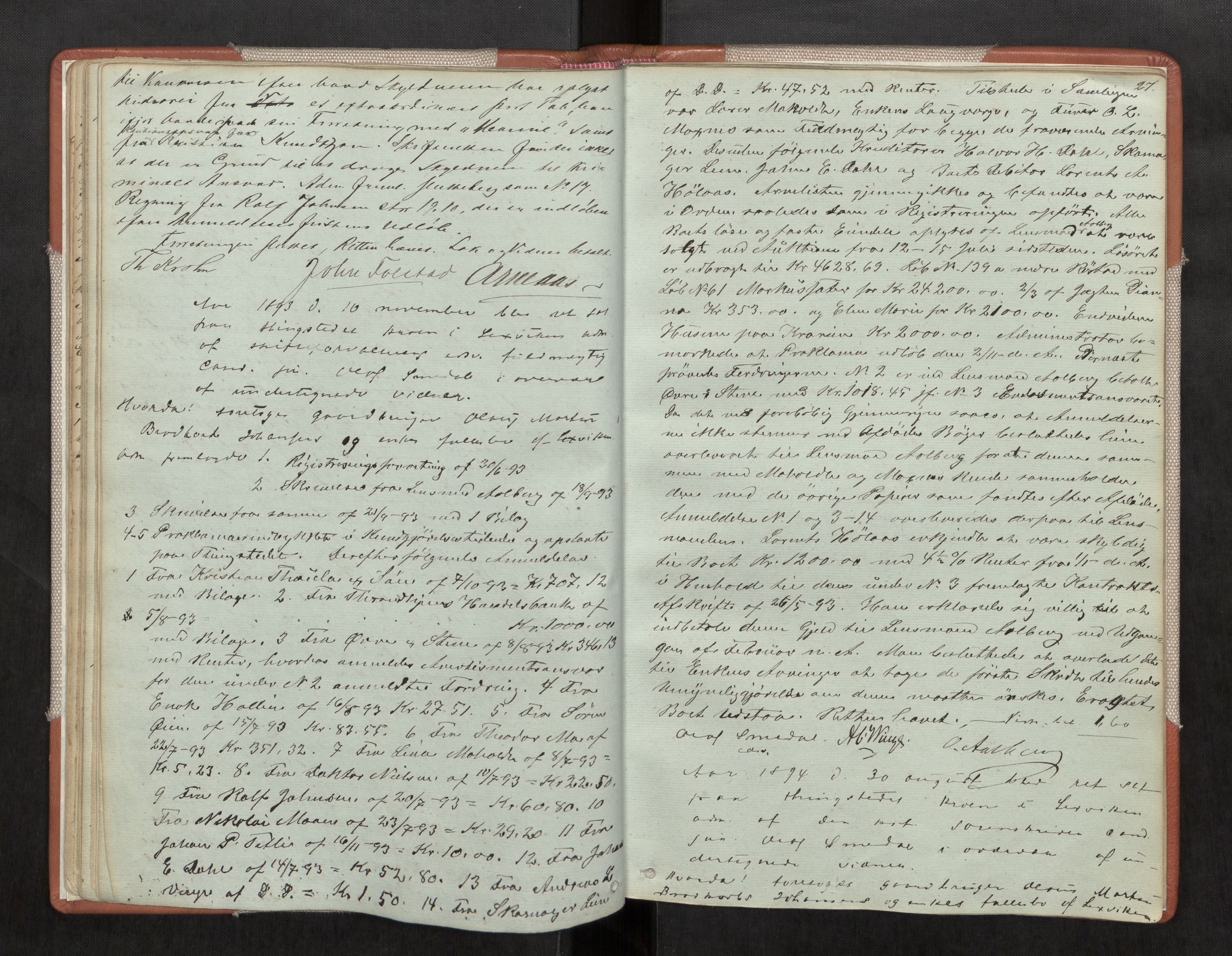 Stjør- og Verdal sorenskriveri, AV/SAT-A-4167/1/3/3B/L0005: Skifteforhandlingsprotokoll, 1853-1872, p. 27
