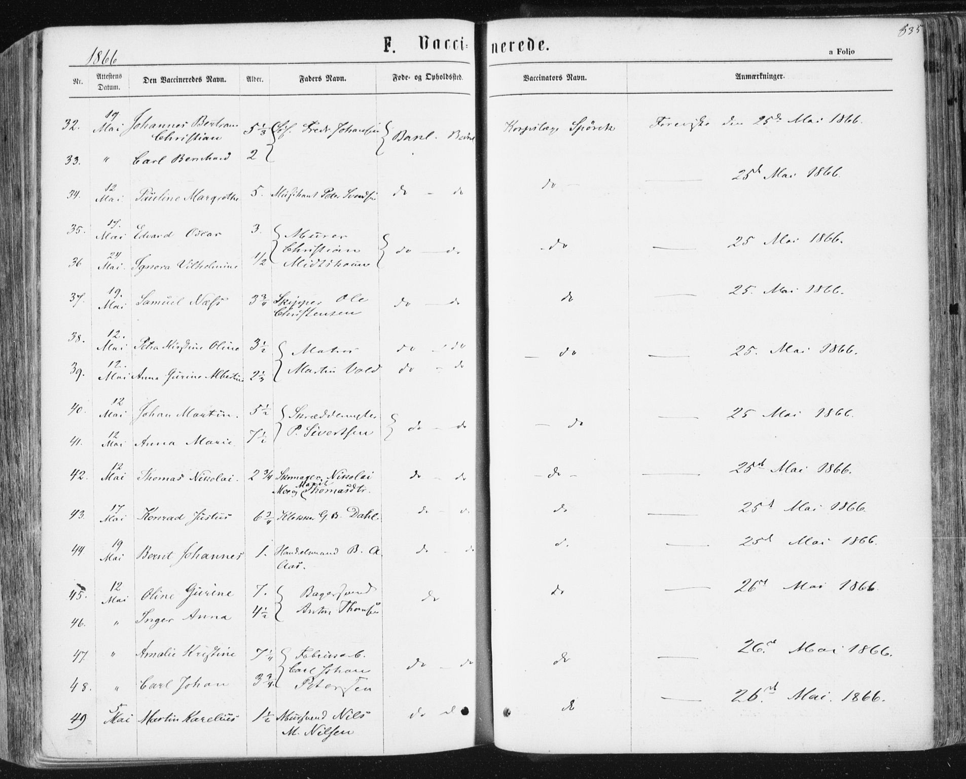 Ministerialprotokoller, klokkerbøker og fødselsregistre - Sør-Trøndelag, SAT/A-1456/604/L0186: Parish register (official) no. 604A07, 1866-1877, p. 635