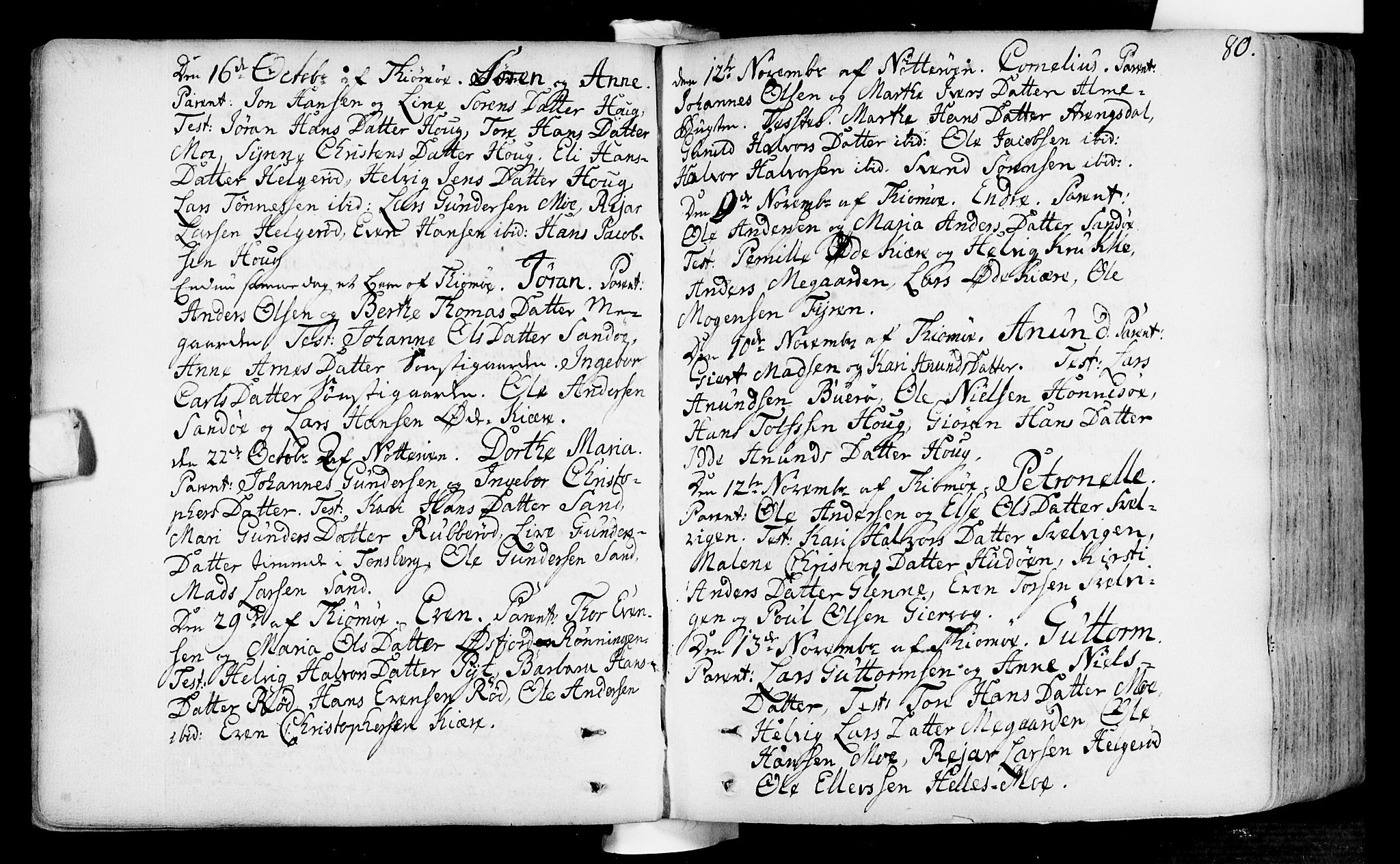Nøtterøy kirkebøker, AV/SAKO-A-354/F/Fa/L0002: Parish register (official) no. I 2, 1738-1790, p. 80