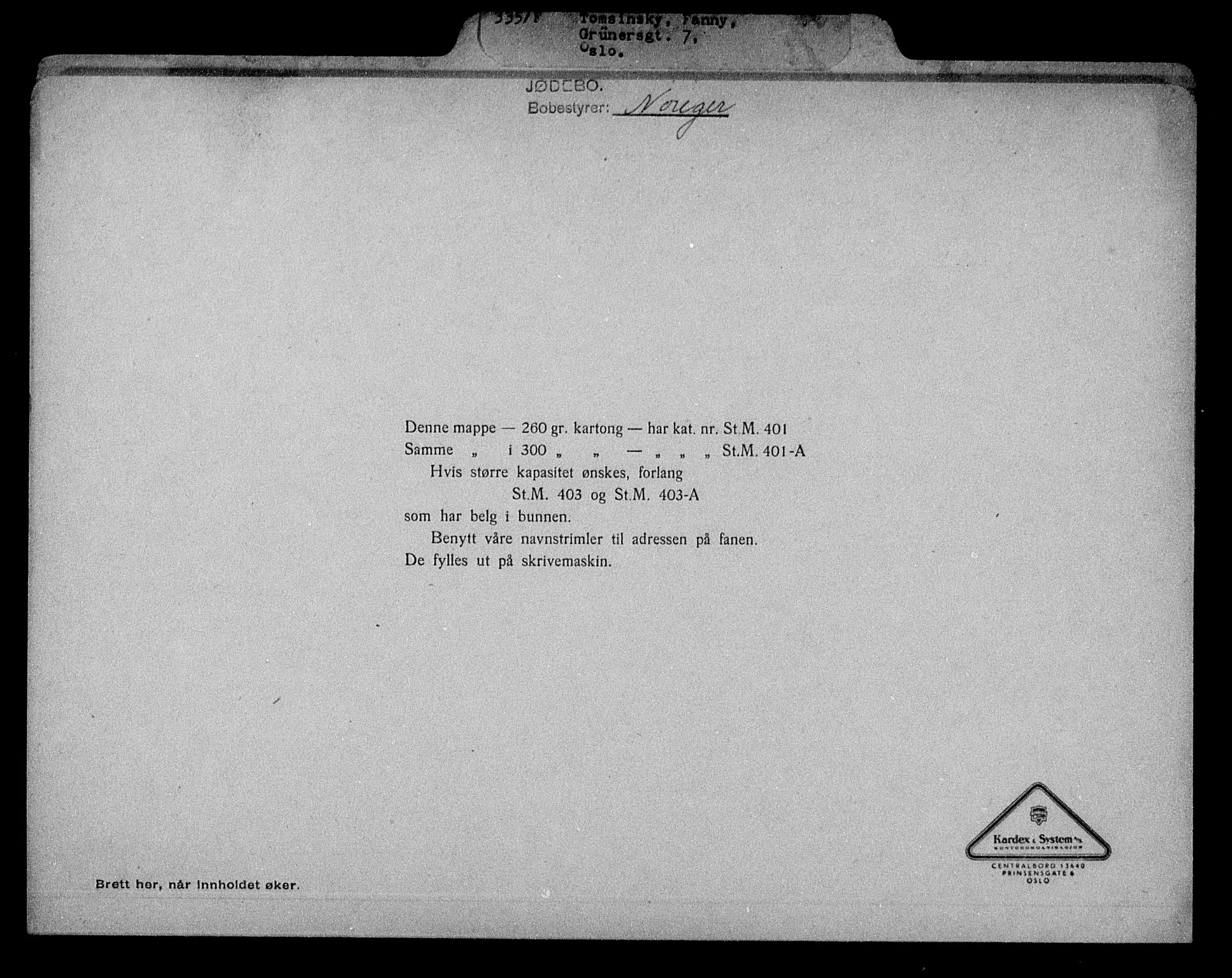 Justisdepartementet, Tilbakeføringskontoret for inndratte formuer, RA/S-1564/H/Hc/Hcc/L0984: --, 1945-1947, p. 33