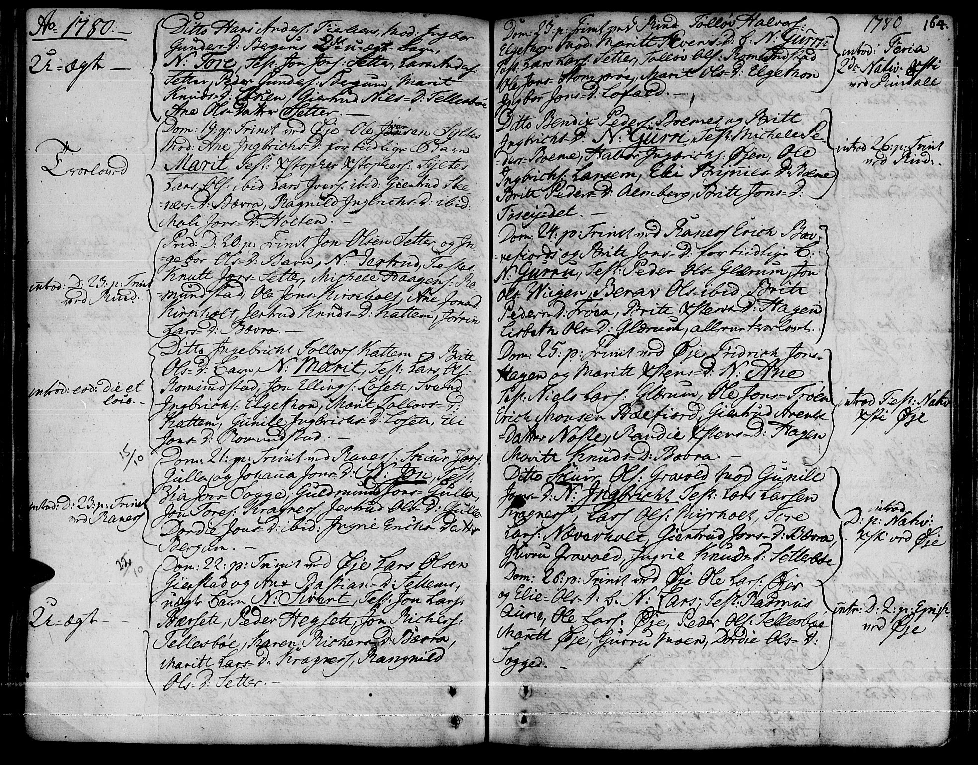 Ministerialprotokoller, klokkerbøker og fødselsregistre - Møre og Romsdal, AV/SAT-A-1454/595/L1039: Parish register (official) no. 595A01, 1750-1796, p. 164