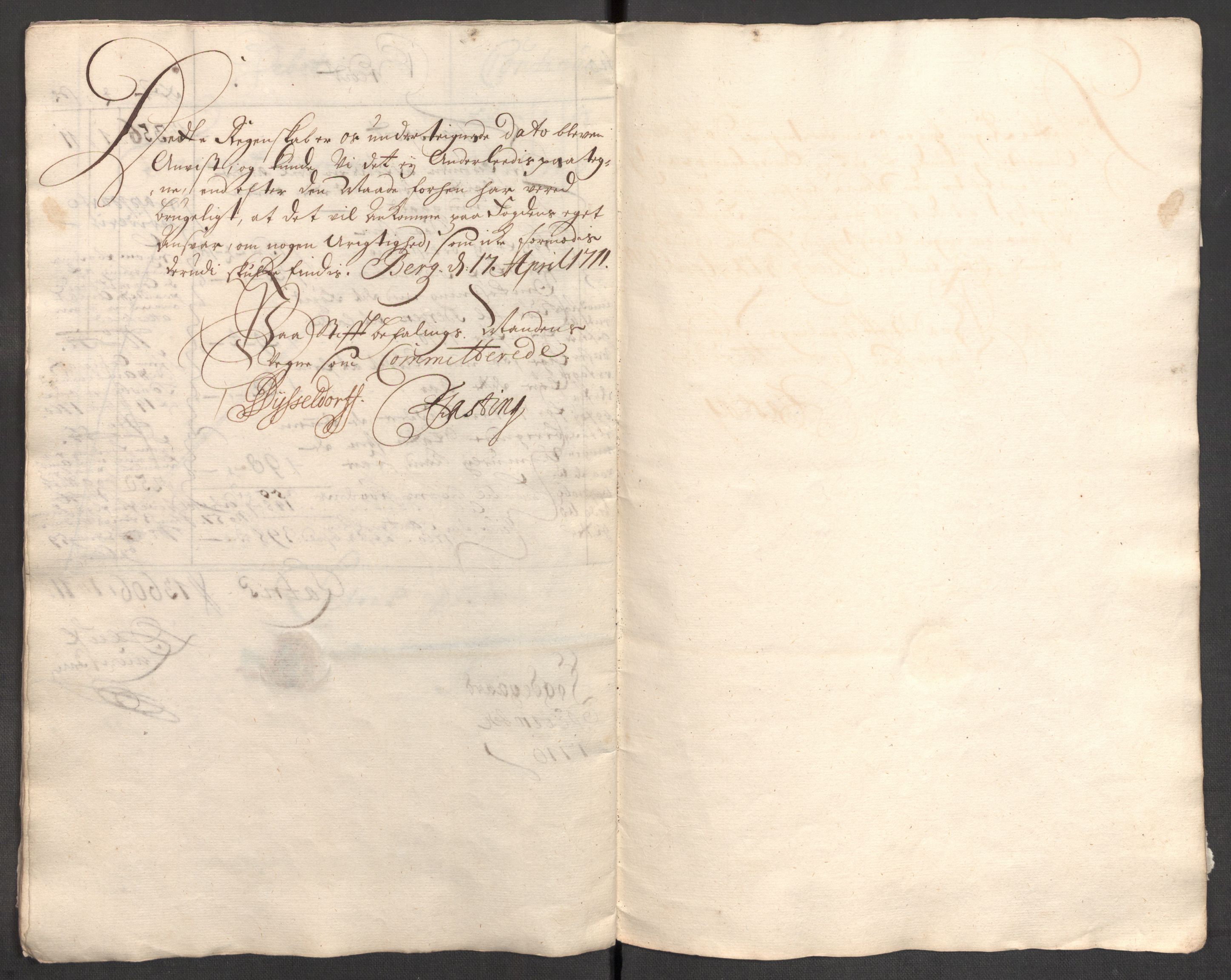 Rentekammeret inntil 1814, Reviderte regnskaper, Fogderegnskap, AV/RA-EA-4092/R48/L2986: Fogderegnskap Sunnhordland og Hardanger, 1709-1710, p. 351