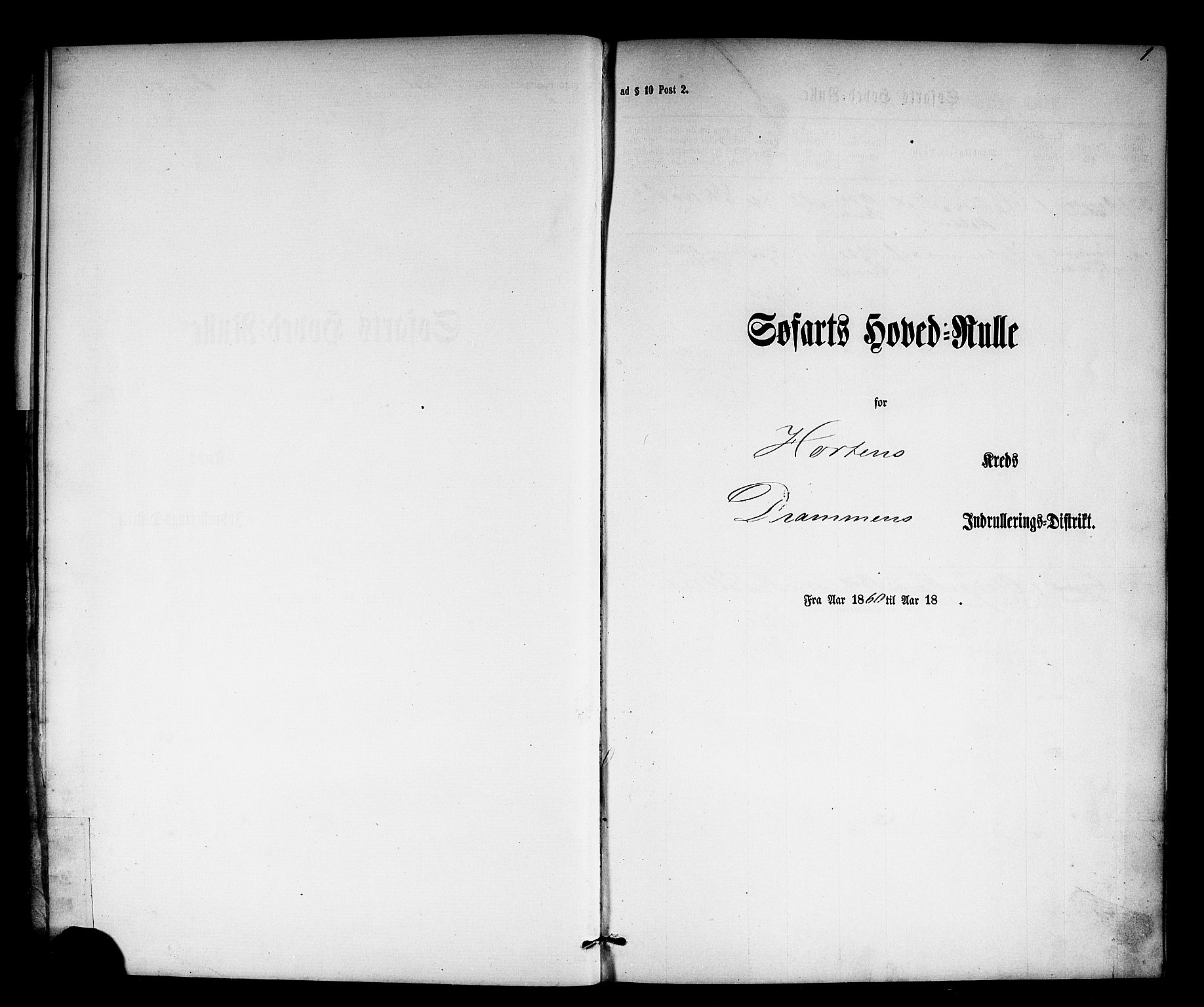 Horten innrulleringskontor, SAKO/A-785/F/Fc/L0002: Hovedrulle, 1861-1868, p. 20