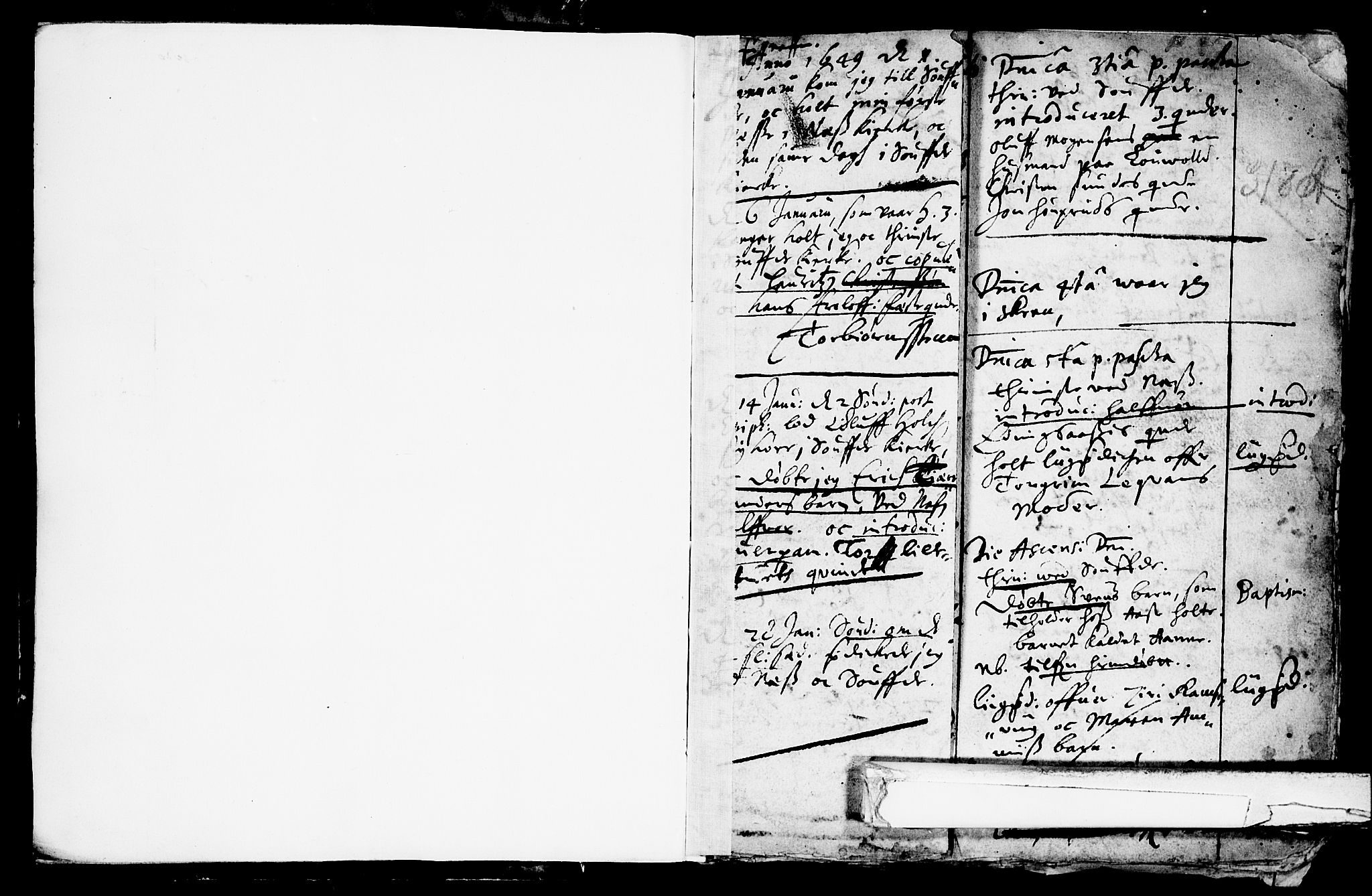 Sauherad kirkebøker, AV/SAKO-A-298/F/Fa/L0001: Parish register (official) no. I 1, 1649-1681