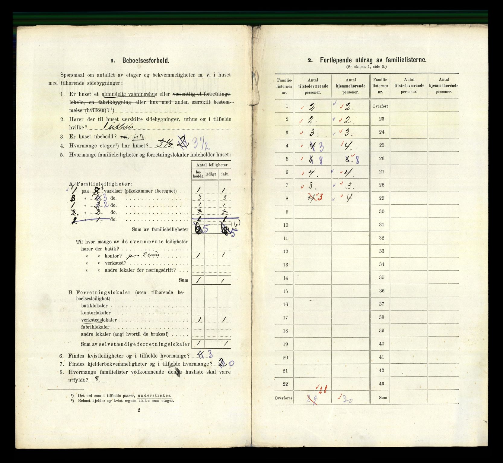 RA, 1910 census for Narvik, 1910, p. 1938