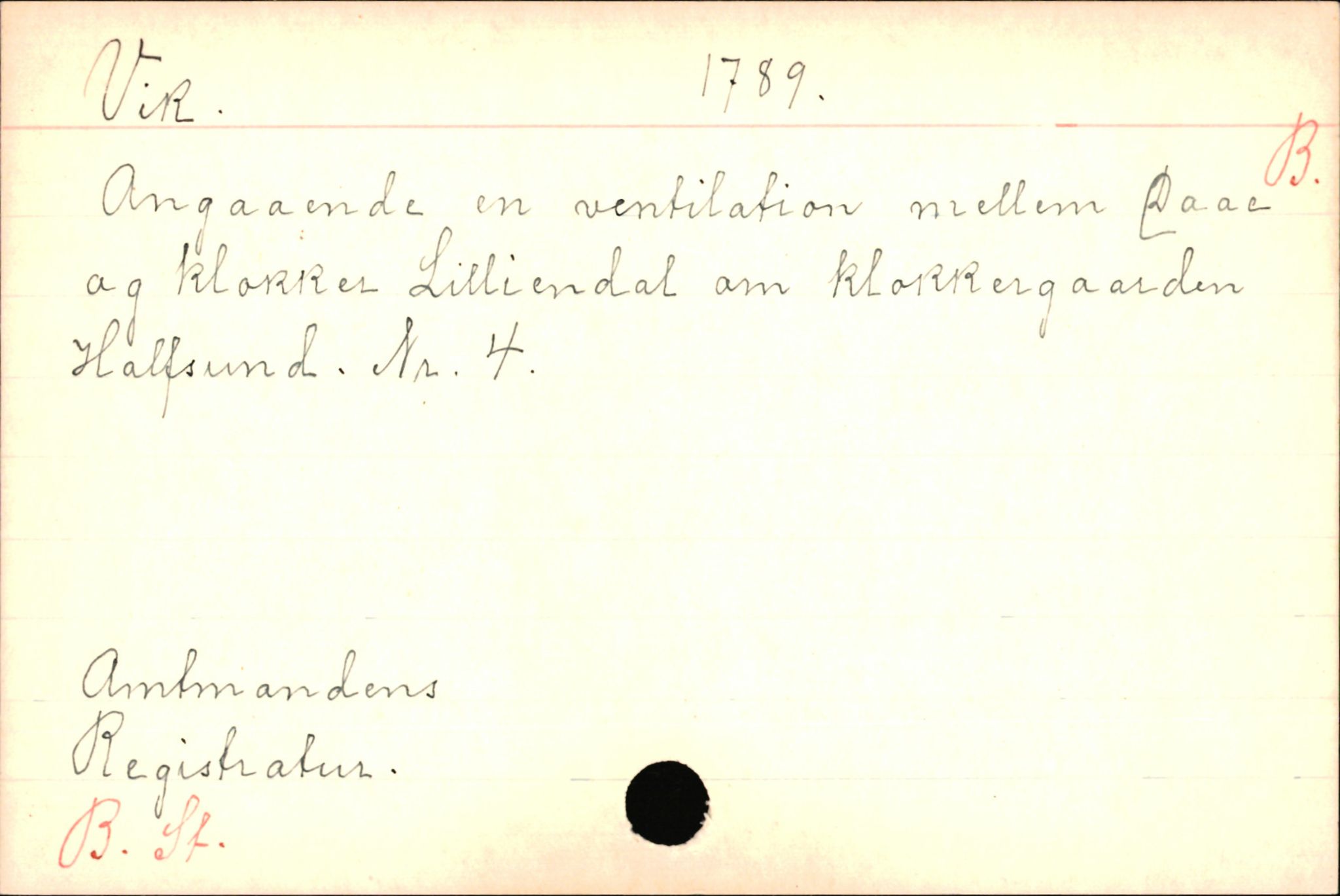 Haugen, Johannes - lærer, AV/SAB-SAB/PA-0036/01/L0001: Om klokkere og lærere, 1521-1904, p. 7648