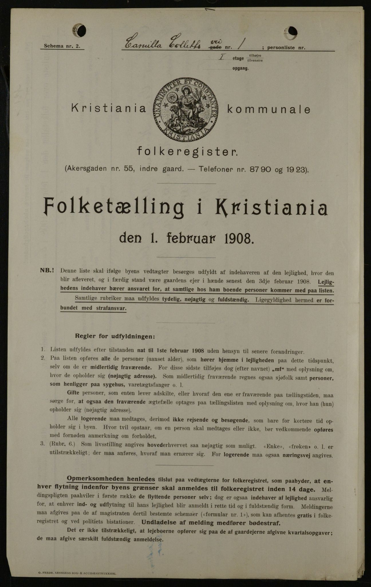 OBA, Municipal Census 1908 for Kristiania, 1908, p. 10859