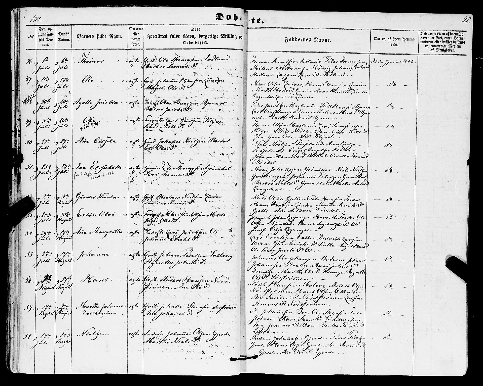 Os sokneprestembete, AV/SAB-A-99929: Parish register (official) no. A 17, 1860-1873, p. 28