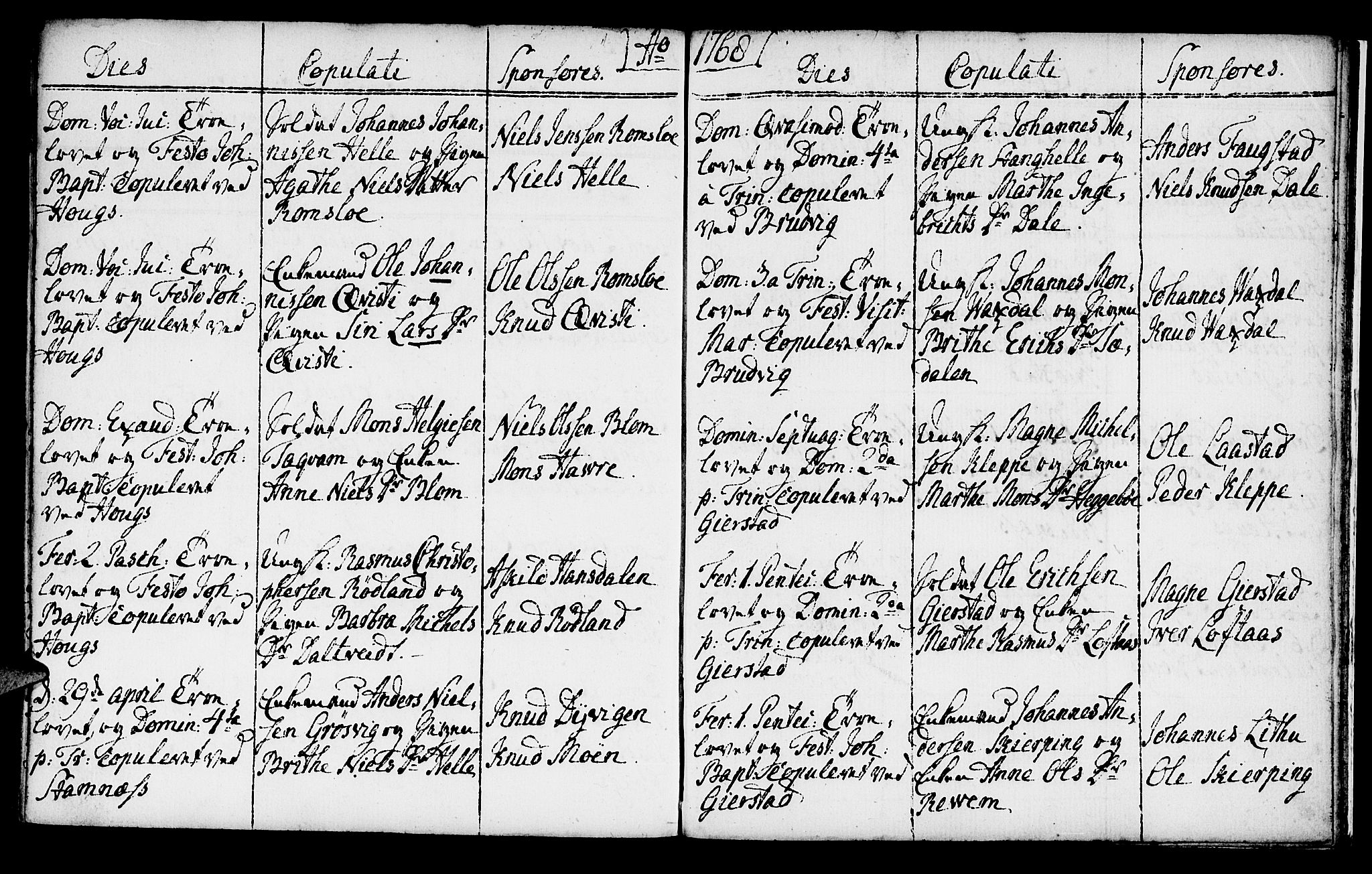 Haus sokneprestembete, SAB/A-75601/H/Haa: Parish register (official) no. A 8, 1754-1769, p. 179