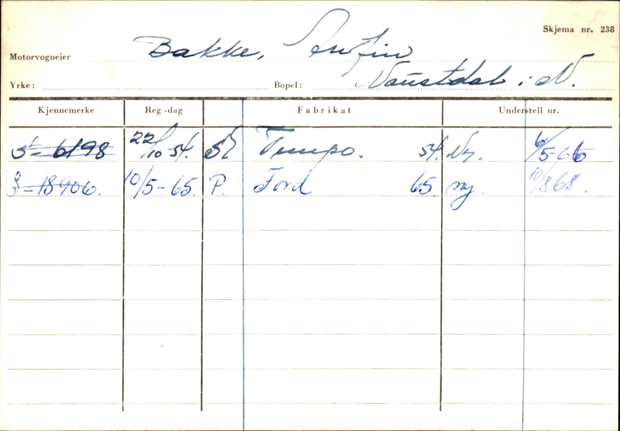 Statens vegvesen, Sogn og Fjordane vegkontor, AV/SAB-A-5301/4/F/L0129: Eigarregistrer Eid A-S, 1945-1975, p. 61