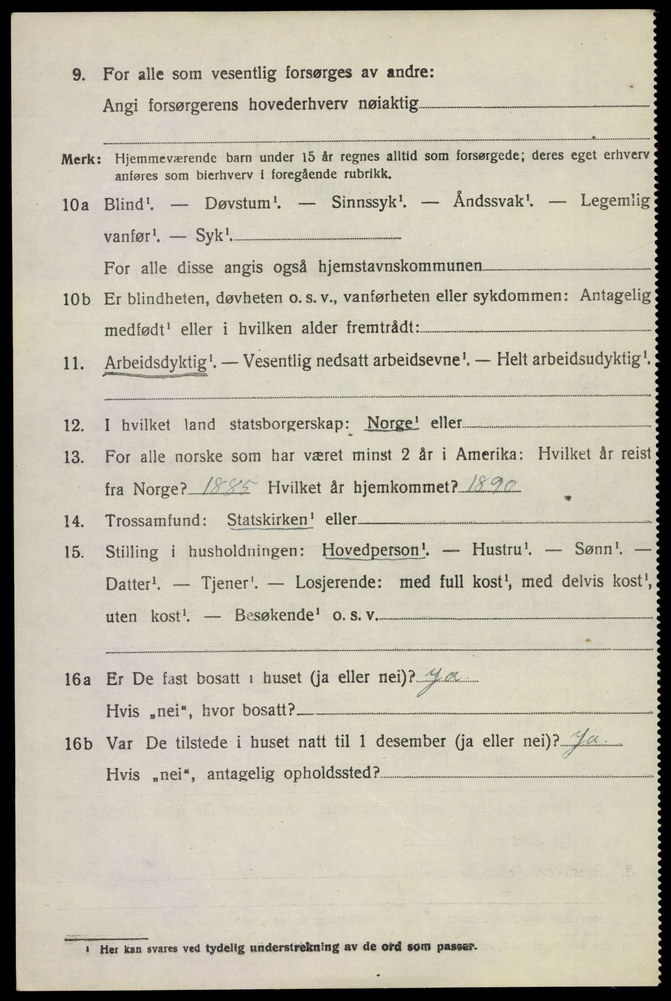 SAKO, 1920 census for Bø (Telemark), 1920, p. 6529