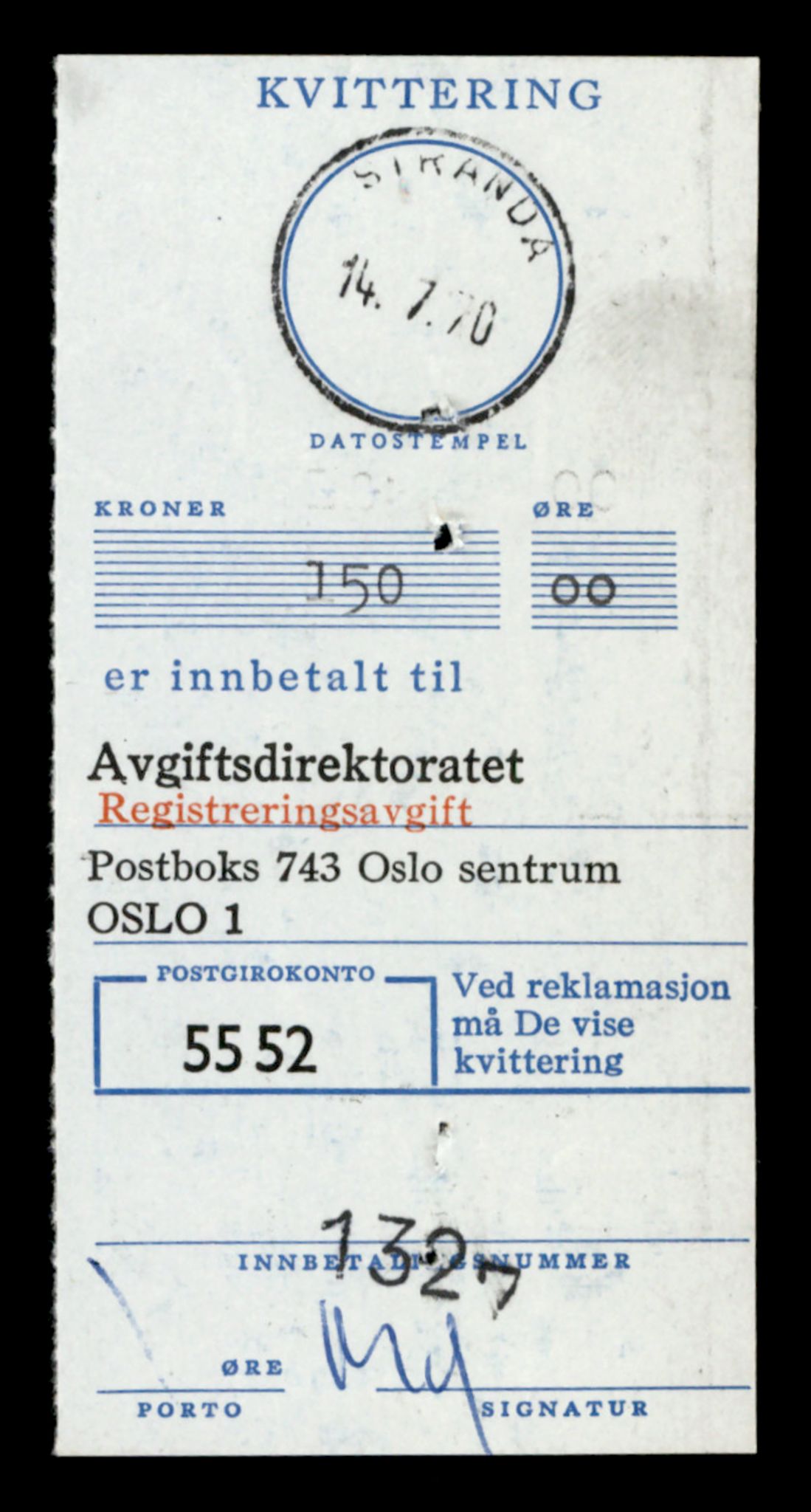 Møre og Romsdal vegkontor - Ålesund trafikkstasjon, AV/SAT-A-4099/F/Fe/L0049: Registreringskort for kjøretøy T 14864 - T 18613, 1927-1998, p. 1005