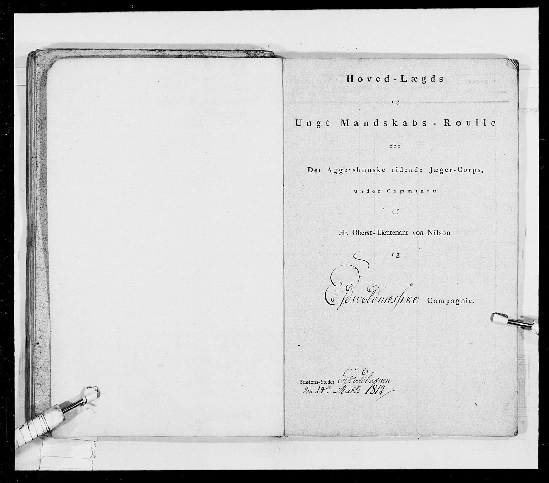 Generalitets- og kommissariatskollegiet, Det kongelige norske kommissariatskollegium, AV/RA-EA-5420/E/Eh/L0024: Norske jegerkorps, 1810-1812, p. 488